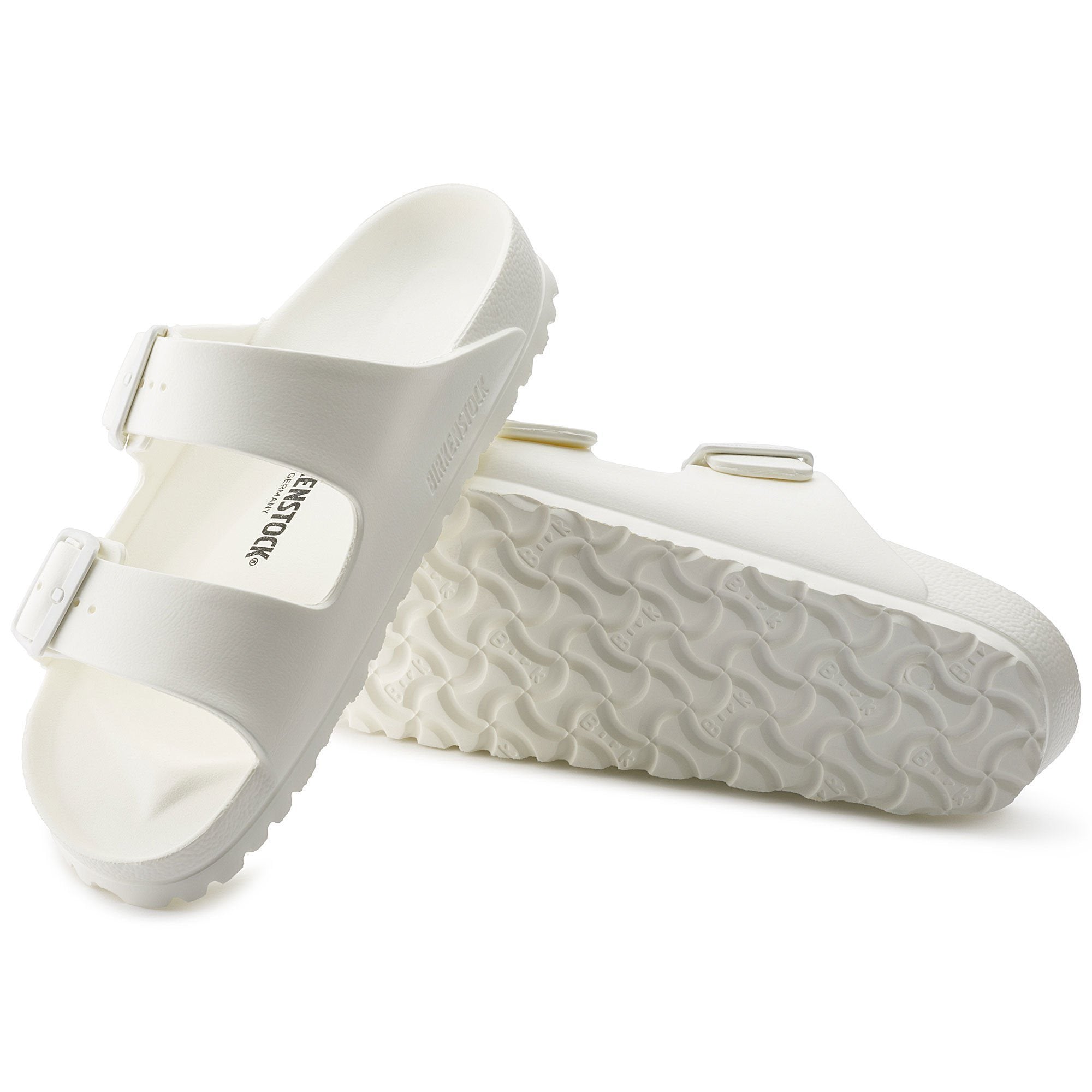 Birkenstock Arizona Essentials White EVA Comfort Sandals - Lightweight & Durable for Beach, Pool, and Everyday Wear
