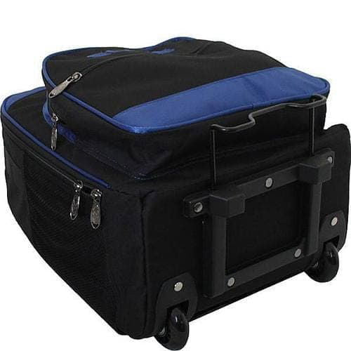 ELITE Ace Single Roller Blue Bowling Bag - Durable & Lightweight for League Play & Practice | Perfect for Bowling Enthusiasts & Travel