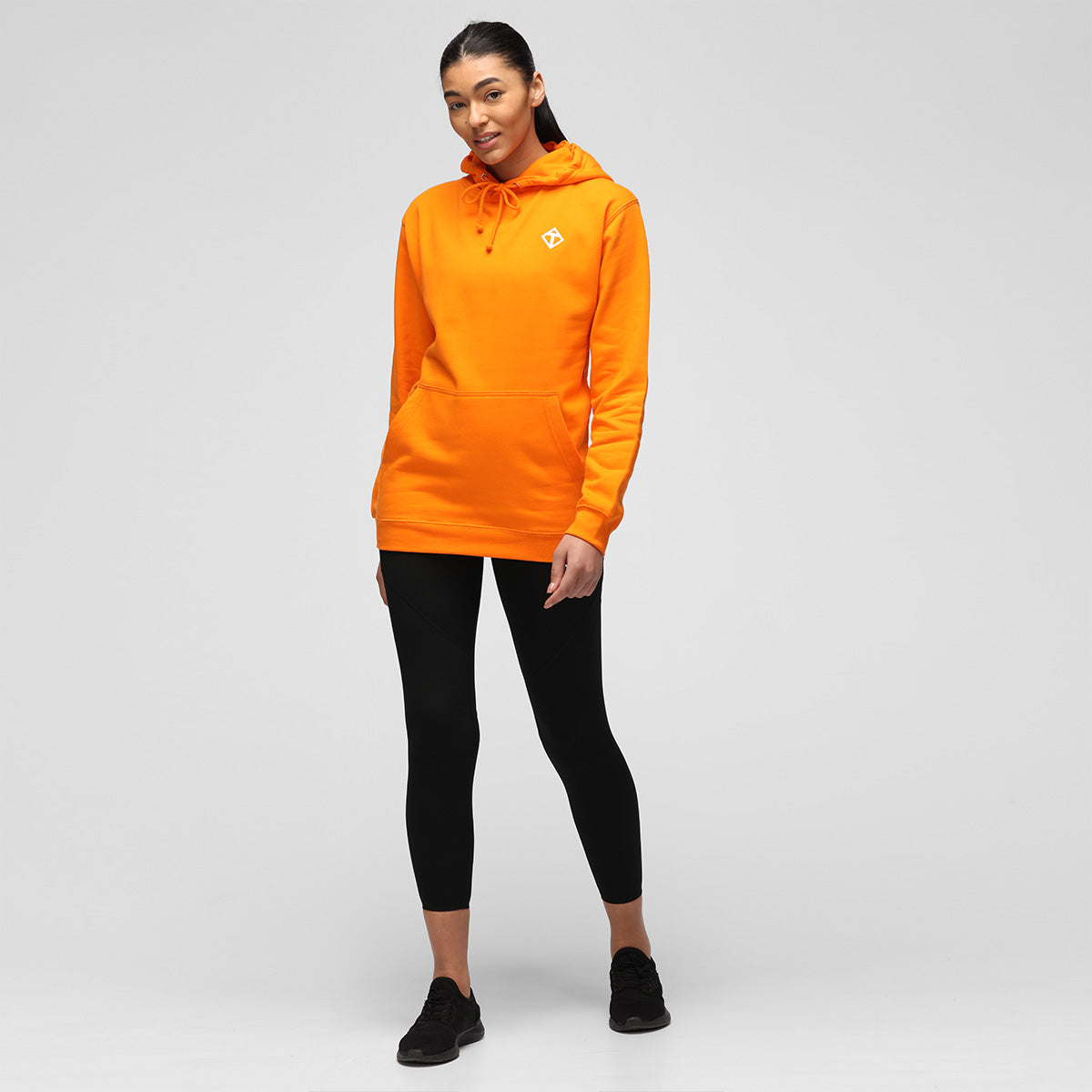 Orange Diamond Hoodie for Men & Women - Trendy Streetwear Fashion with Soft Cotton Blend - Perfect for Casual Outfits, Gym, and Outdoor Activities