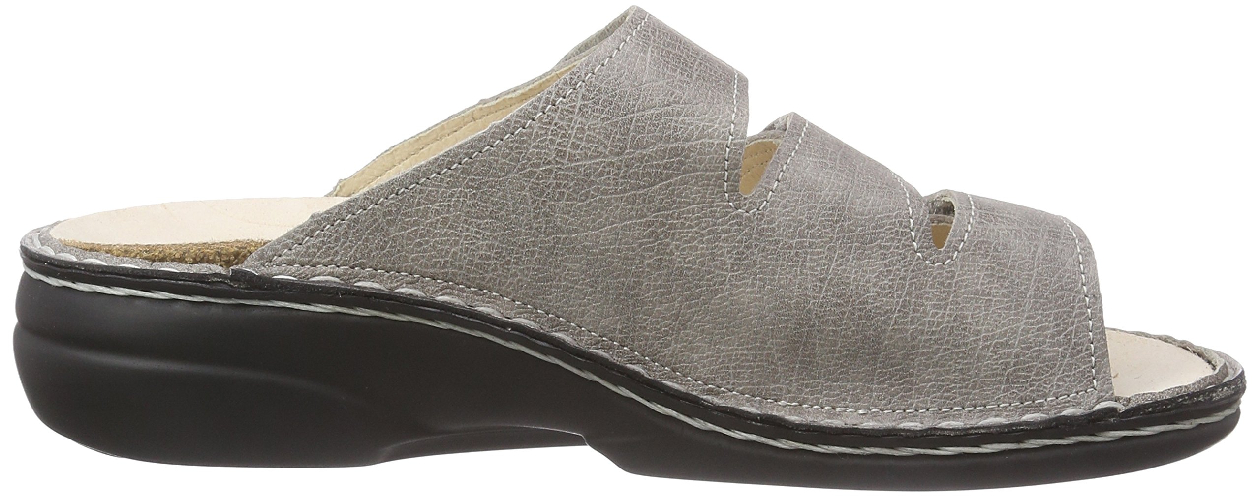 Finn Comfort Women's Wedge Heel Open Toe Sandals - Comfortable Summer Casual Shoes for Walking, Travel & Beach Outfits