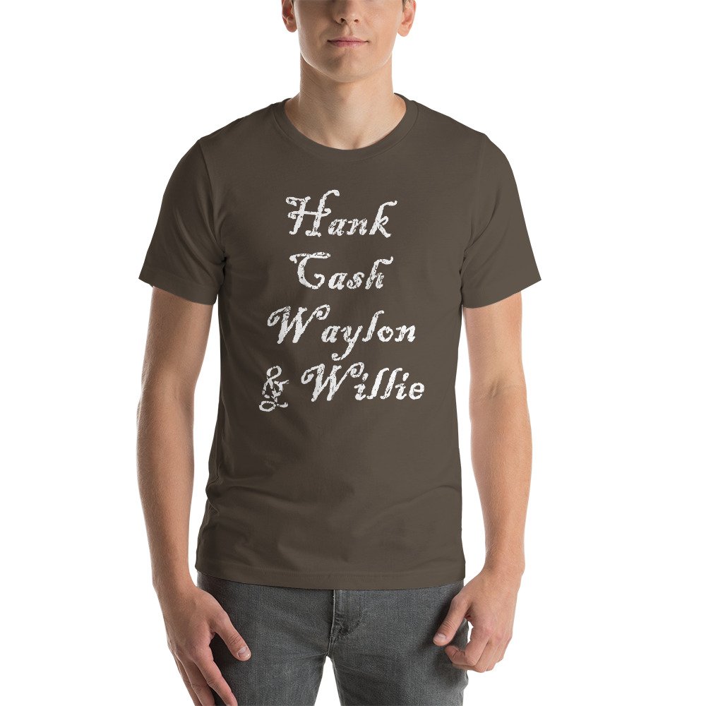 Waylon & Willie Outlaw Country Music T-Shirt - Unisex Gift for Fans