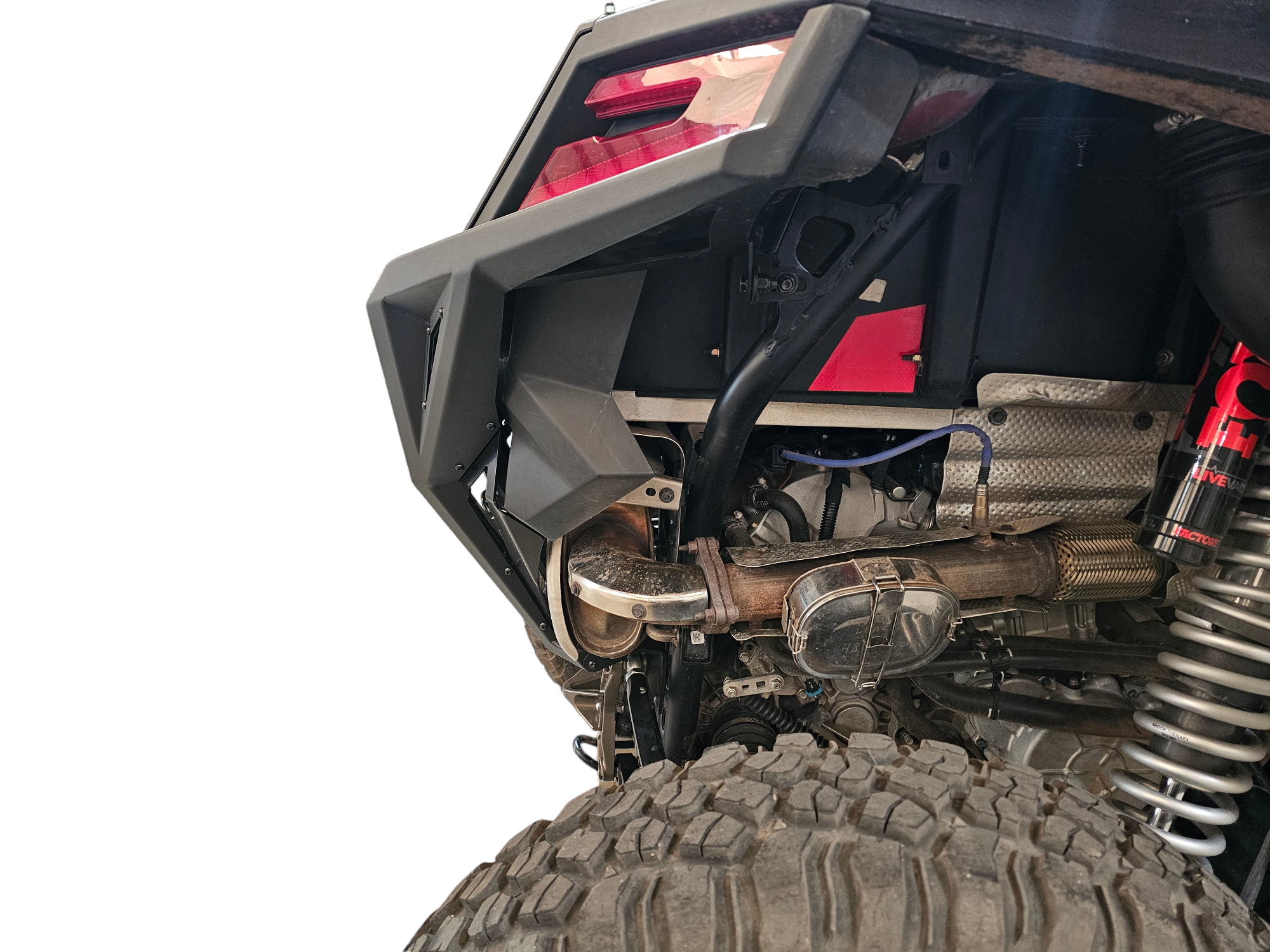 2020-2025 Polaris RZR Pro XP/Turbo R/Pro S Volt Series Rear Bumper RRB610002 - Heavy Duty Off-Road Protection for Trail Riding & Dune Bashing