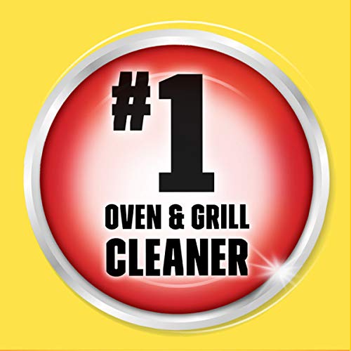Easy-Off Professional Oven & Grill Cleaner 24 oz (Pack of 4) - Heavy Duty Degreaser for Stoves, Racks & BBQ Grills - Perfect for Deep Cleaning Kitchen Appliances & Outdoor Cooking Equipment