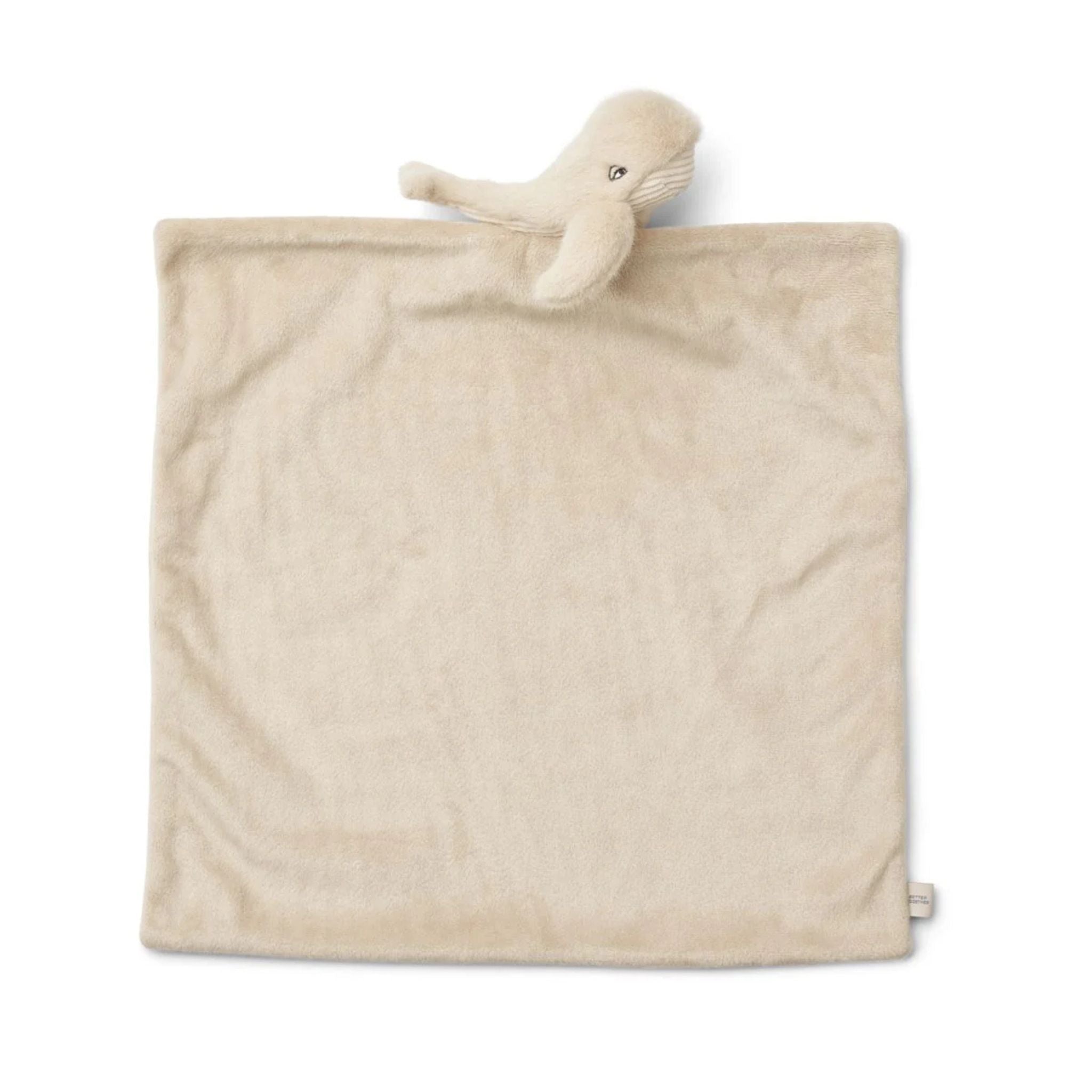 LIEWOOD Camdon Whale Cuddle Cloth - Soft & Comfortable Baby Blanket with Adorable Whale Design, Perfect for Nursery, Swaddling, and Cuddling