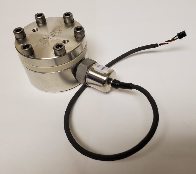 Stainless Steel Pulse Dampener for MD12 (2,500 PSI) - High Pressure Hydraulic System Stabilizer for Industrial and Agricultural Equipment