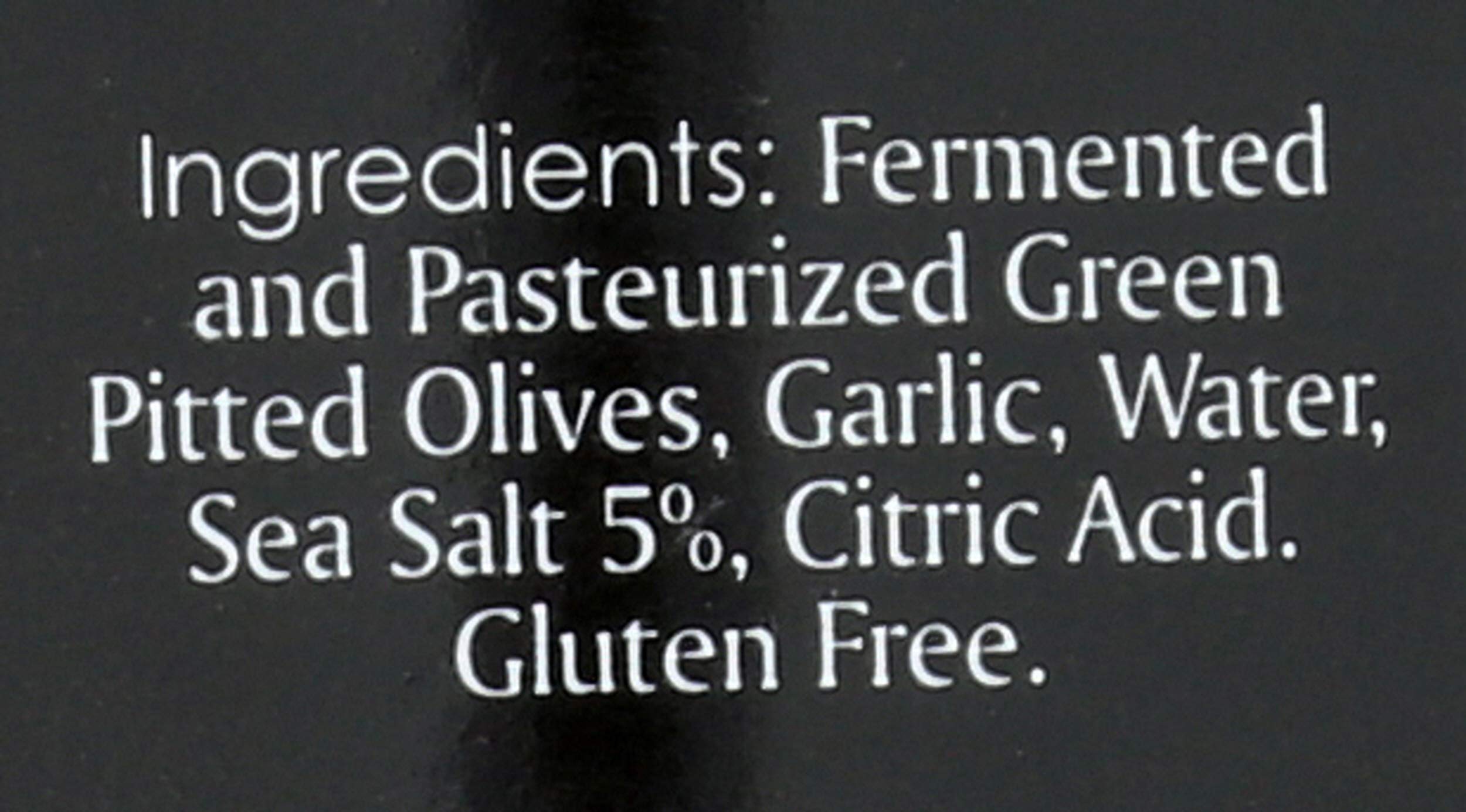 TASSOS Garlic Stuffed Olives - 13.09 oz Jar | Premium Stuffed Green Olives with Garlic | Perfect for Charcuterie Boards, Salads & Cocktail Garnishes