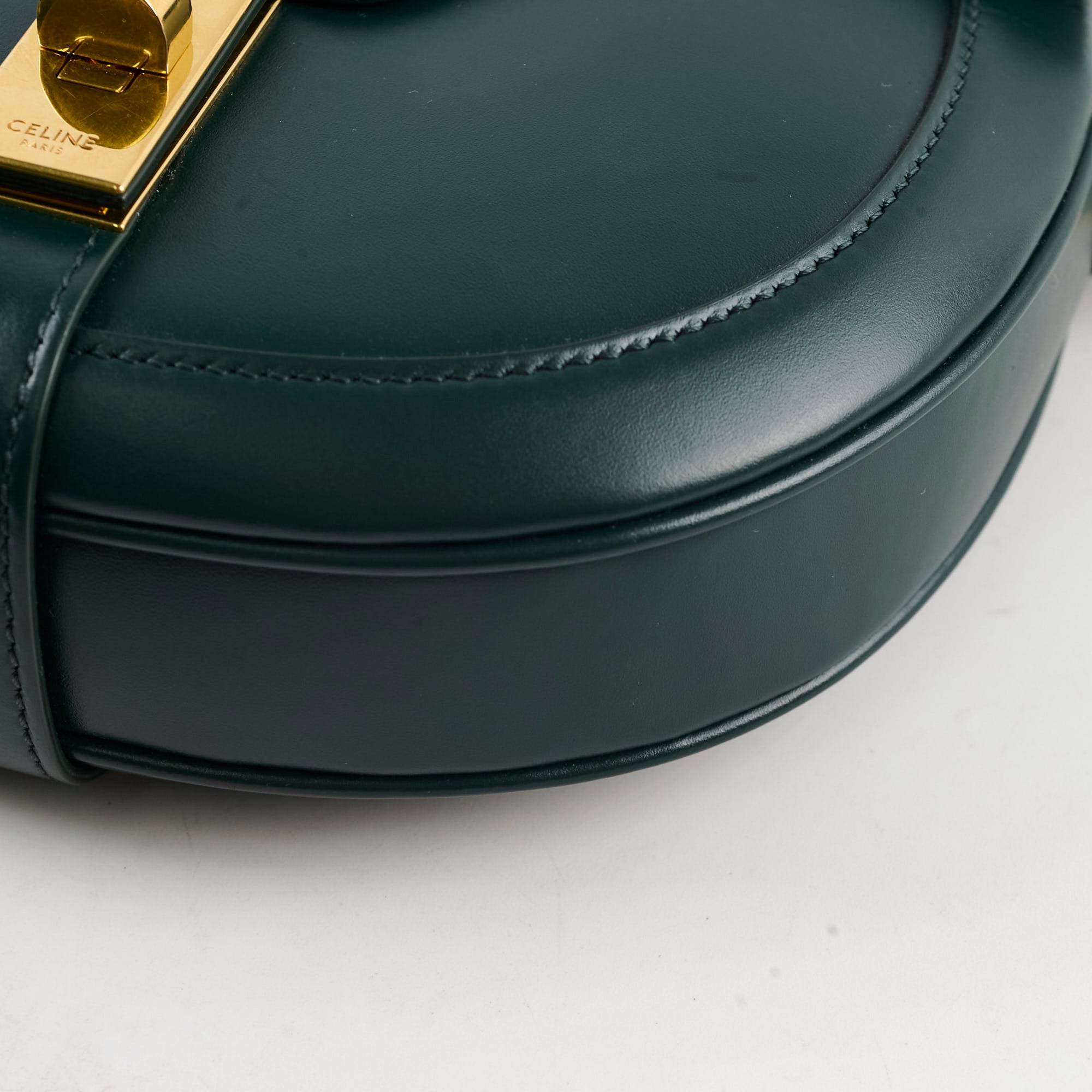 Celine Small Besace Bag in Green | Luxury Crossbody Handbag for Women | Perfect for Everyday Use, Work & Travel