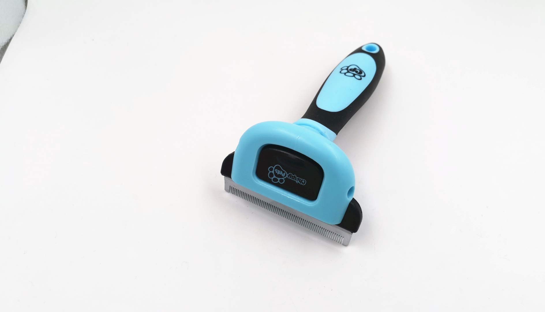Best Small Pet Deshedding Brush for Dogs & Cats - Reduces Shedding by 90% - Gentle Grooming Tool for Short Hair - Perfect for Home Use & Travel Pet Care