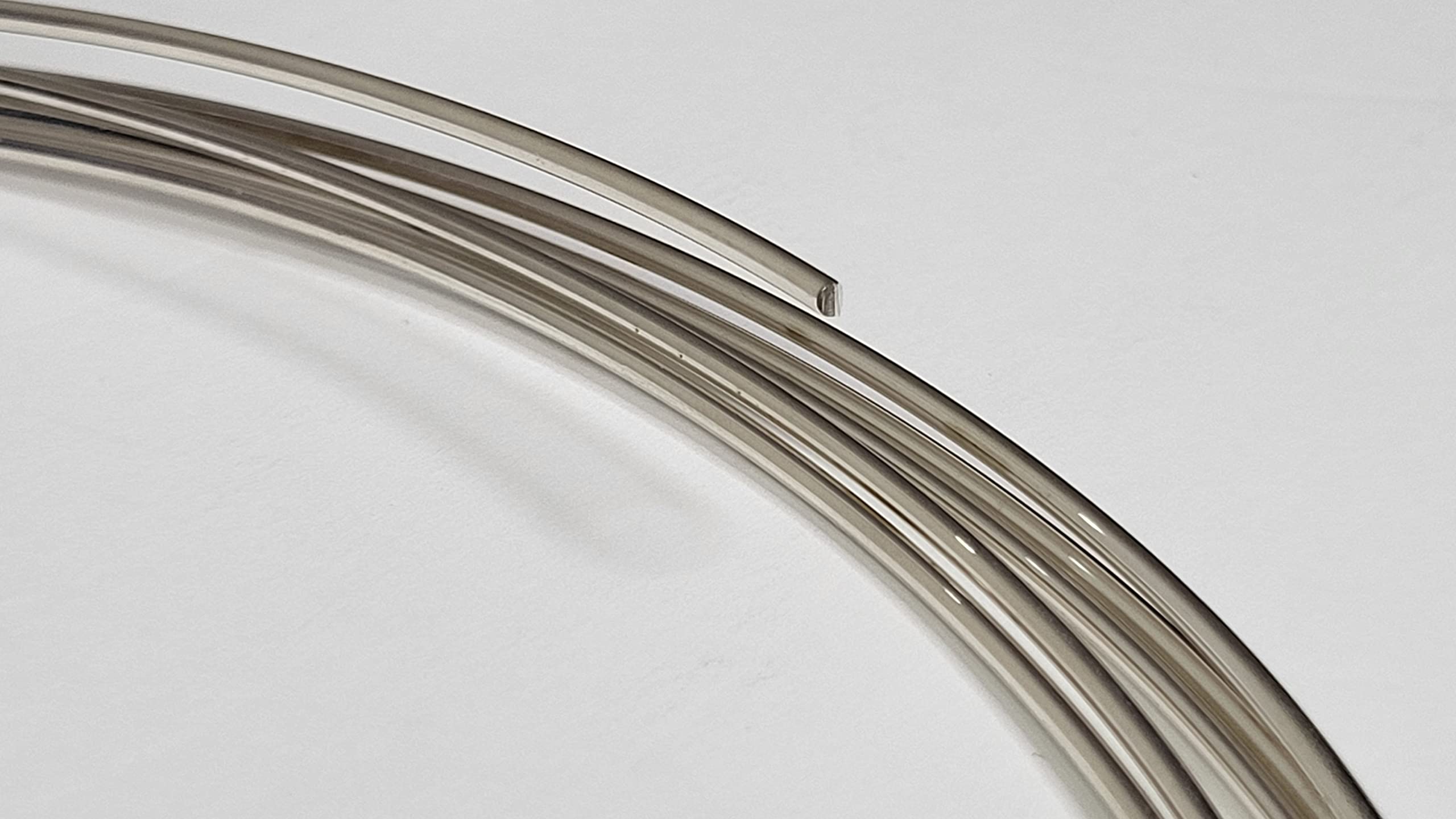 12 Gauge Round Dead Soft 925 Sterling Silver Wire - 4 Feet Jewelry Making Supplies for DIY Bracelets, Necklaces & Rings - Premium Craft Wire for Beading & Wire Wrapping Projects