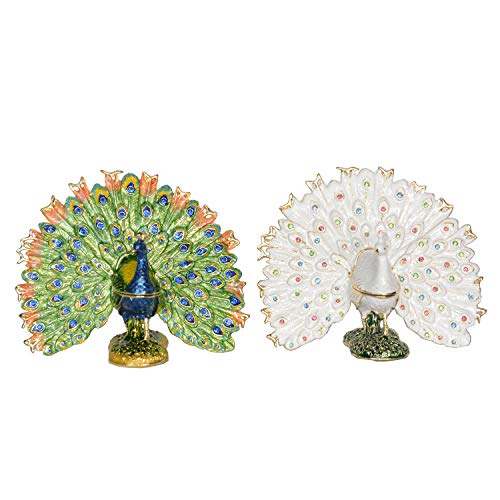 White and Green Peacock