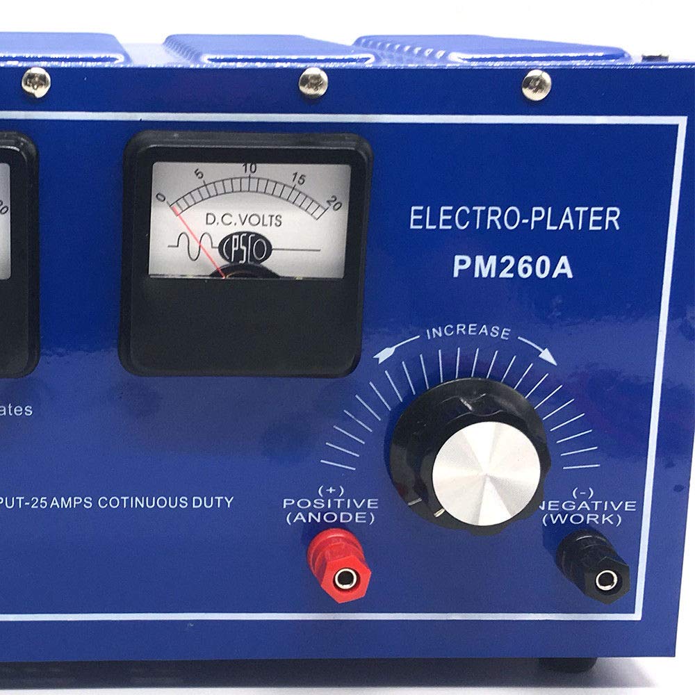 110V 30A Jewelry Plating Machine - Professional Electroplating Rectifier & Mini Vacuum Casting Machine for Gold, Silver, Copper Surface Treatment - Perfect for Jewelry Making, Watch Repair & Metal Crafting