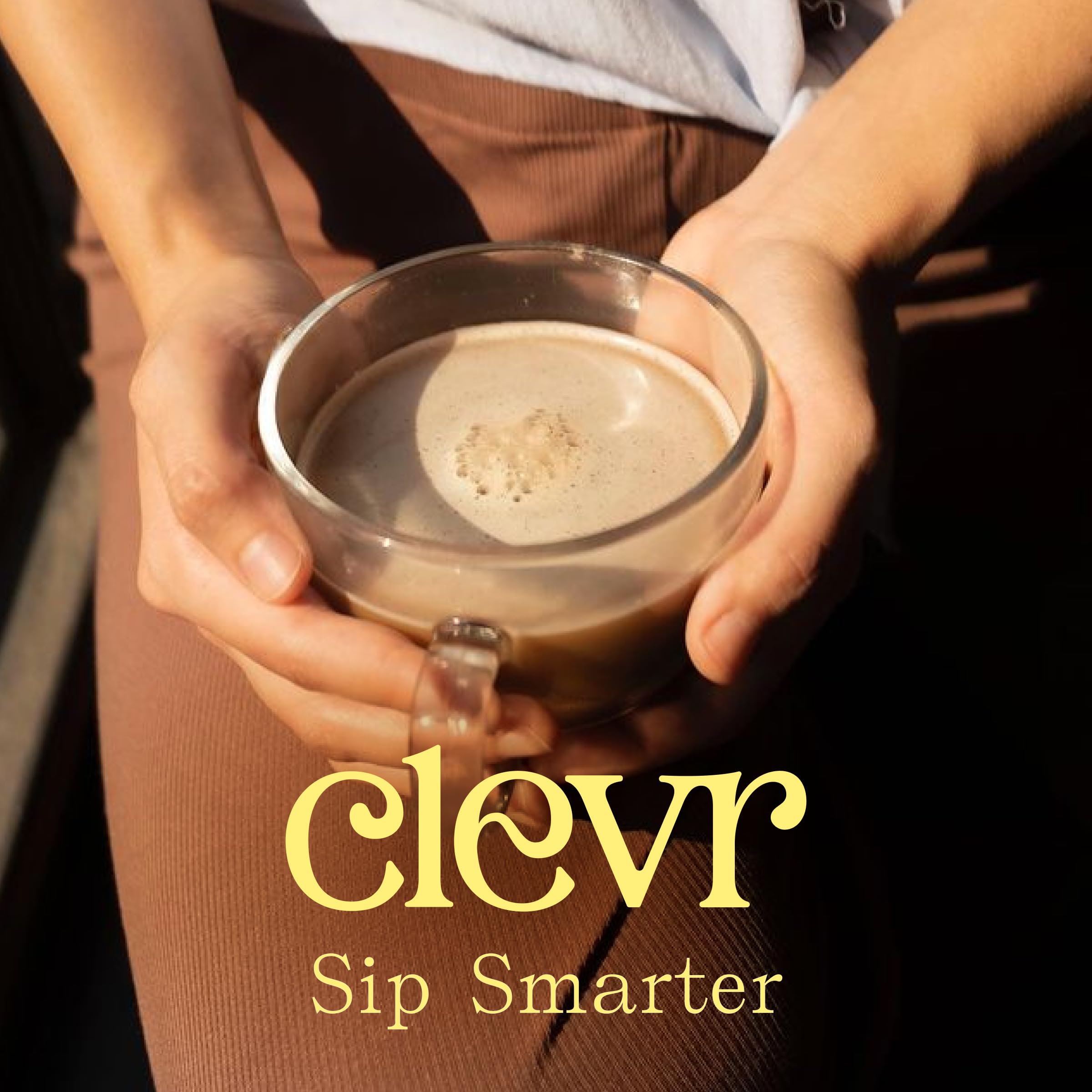 Clevr Blends Starter Kit (2-Pack) - Chai Tea & Golden Turmeric SuperLatte Instant Mix with Oat Milk, Coconut Creamer, Lion’s Mane, Reishi Mushrooms, Organic Spices & Probiotics | Includes Frother | Perfect for Home, Office & Travel | Dairy-Free, Vegan-Friendly Energy Boost