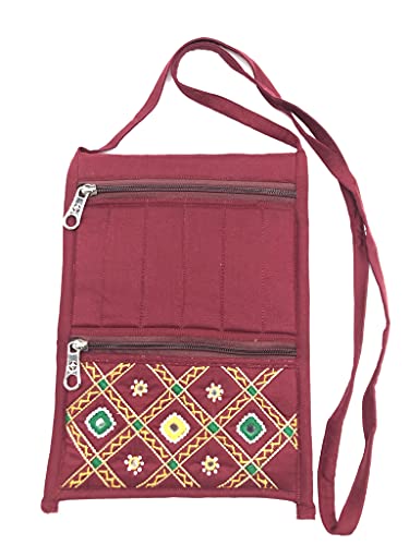 Maroon sling bags for women