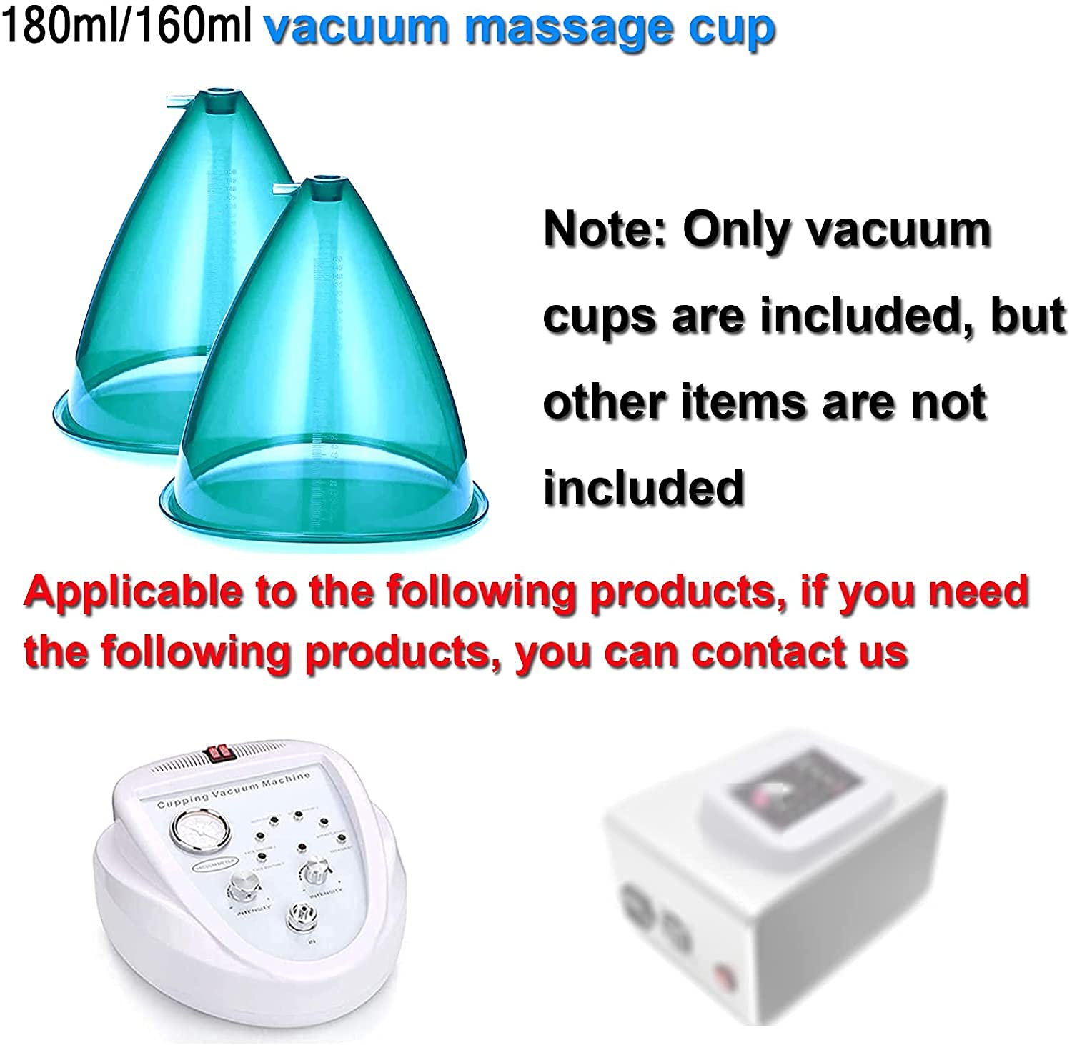 Professional Vacuum Cupping Machine for Body Massage - Large Silicone Cupping Therapy Set for Butt & Breast Lift, Pain Relief & Relaxation | Perfect for Home Spa, Post-Workout Recovery & Beauty Treatments
