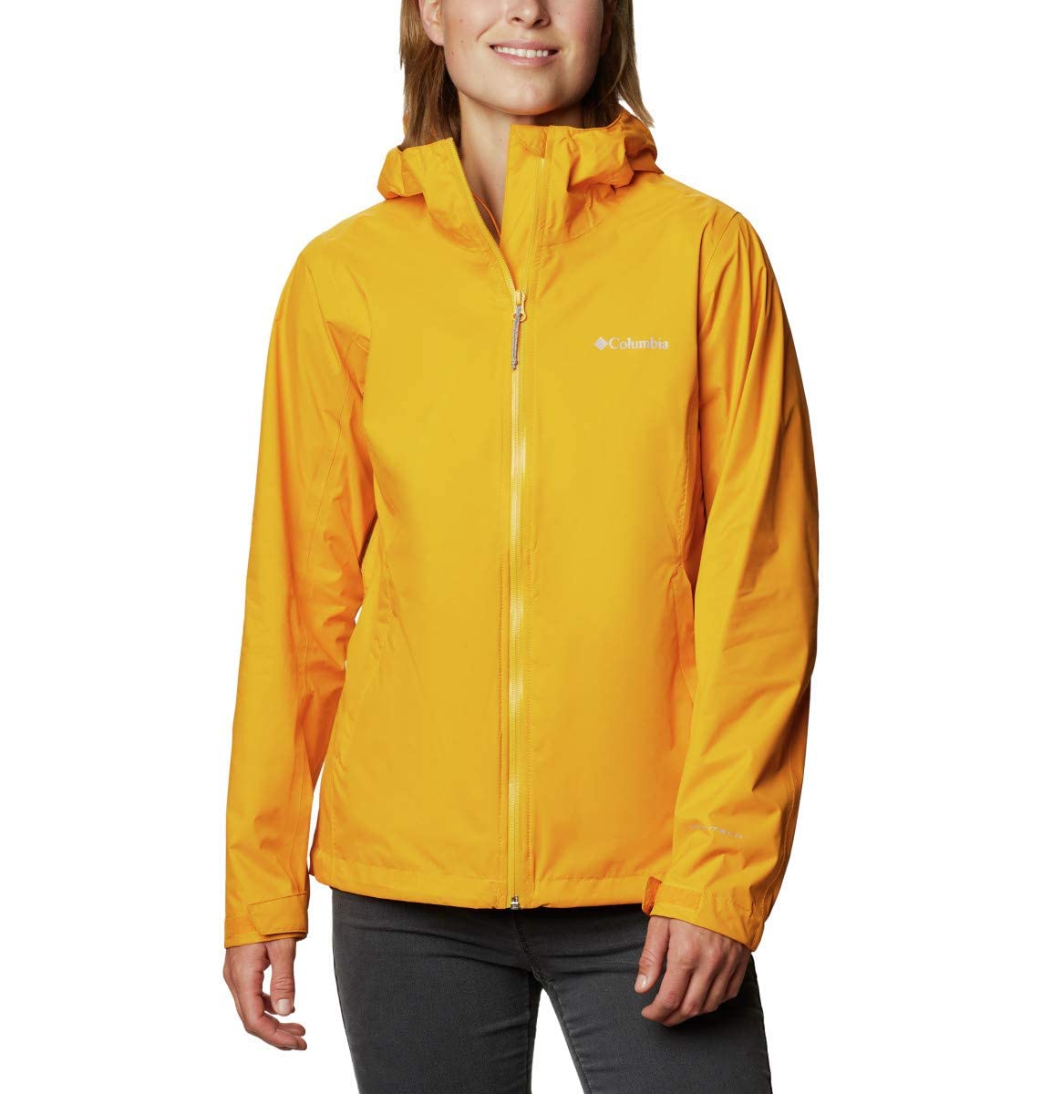 Columbia Women's EvaPOURation Waterproof Rain Jacket - Lightweight Windbreaker for Hiking, Running & Outdoor Activities