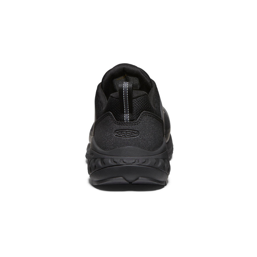Men's Arvada ESD Work Sneaker with Carbon Toe - Black/Black | Slip-Resistant Safety Shoes for Electricians & Warehouse Workers