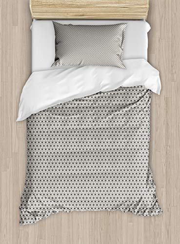 Eggshell and Charcoal Grey
