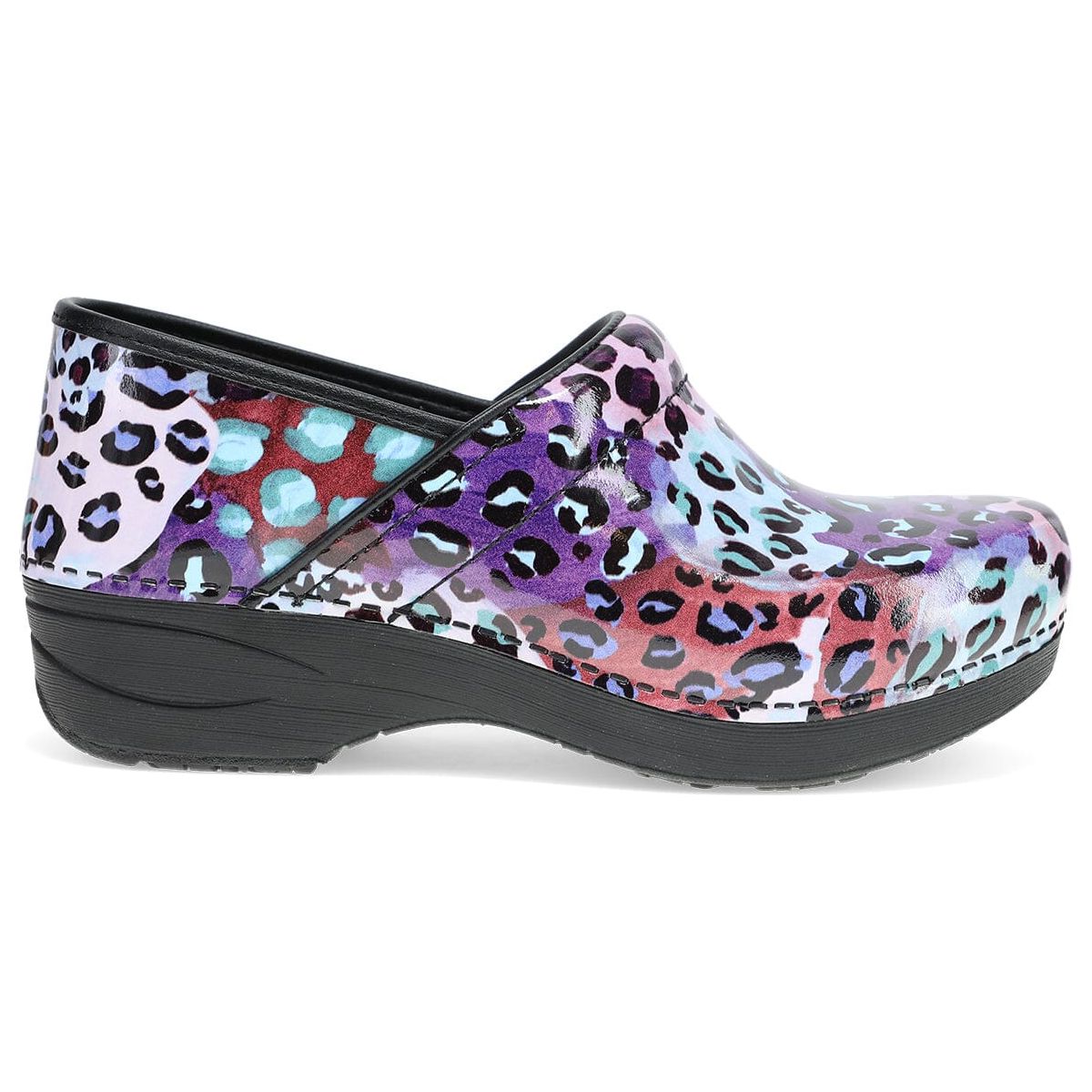 DANSKO XP 2.0 Patent Leather Professional Clogs - Non-Slip Work Shoes for Nurses & Chefs (Final Sale) | Comfortable Slip-Resistant Footwear for Healthcare, Restaurant & Kitchen Workers