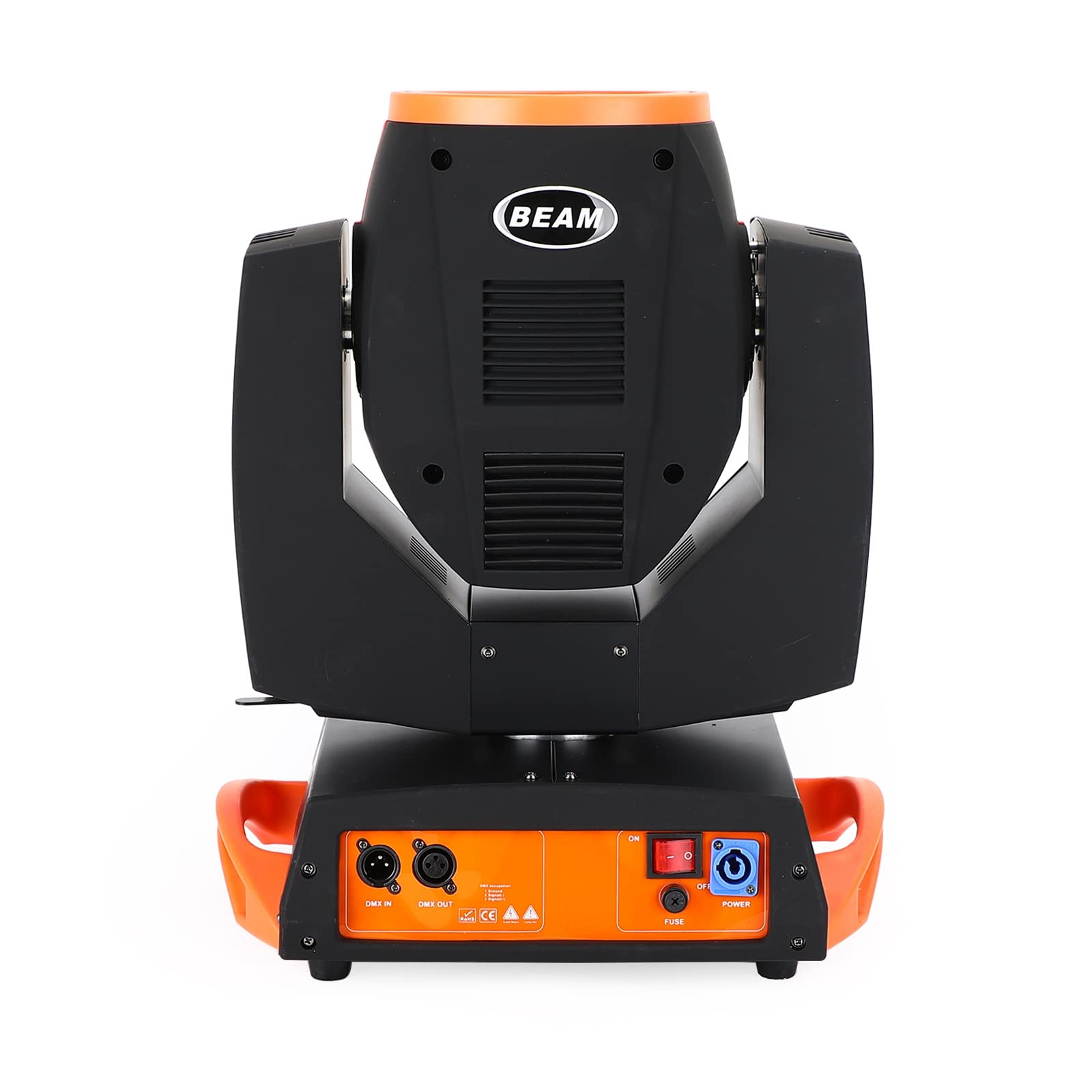 230W RGBW LED Moving Head Light with 7R Beam & 8 Prism - DMX512 Stage Lighting for DJ Disco Party, Club Show, Concert and Wedding Events