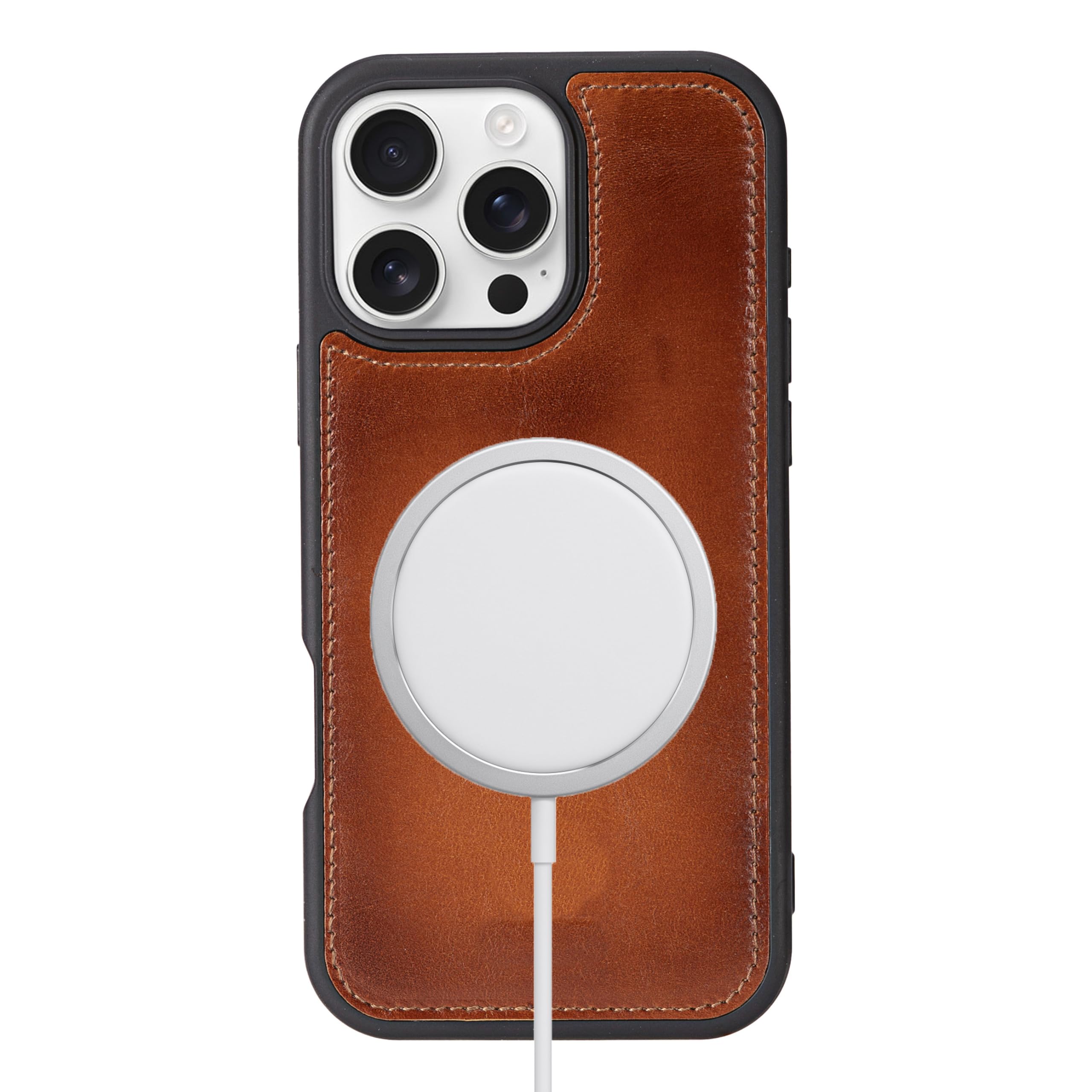 VENOULT Genuine Leather Wallet Case for iPhone 16 Pro MAX 6.9