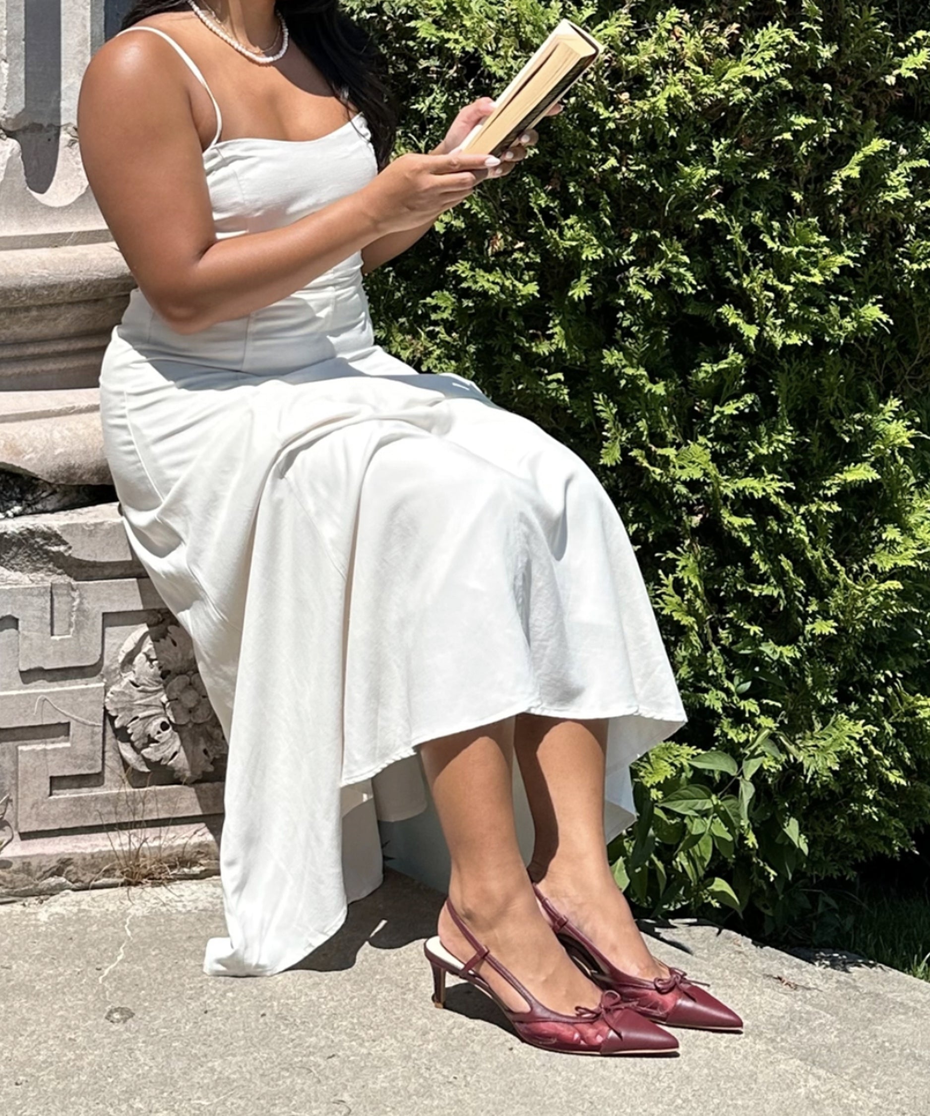 KANDI Women's Maroon Mesh High Heels - Stylish & Comfortable Dress Shoes for Parties, Weddings & Evening Events