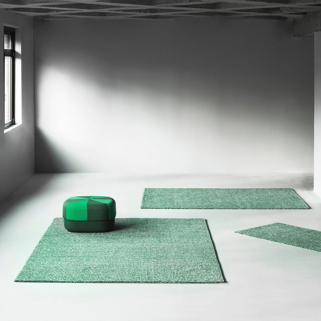 Yuchen Wu Flick Rug by Normann Copenhagen - Modern Handwoven Wool Area Rug for Living Room, Bedroom & Office Decor