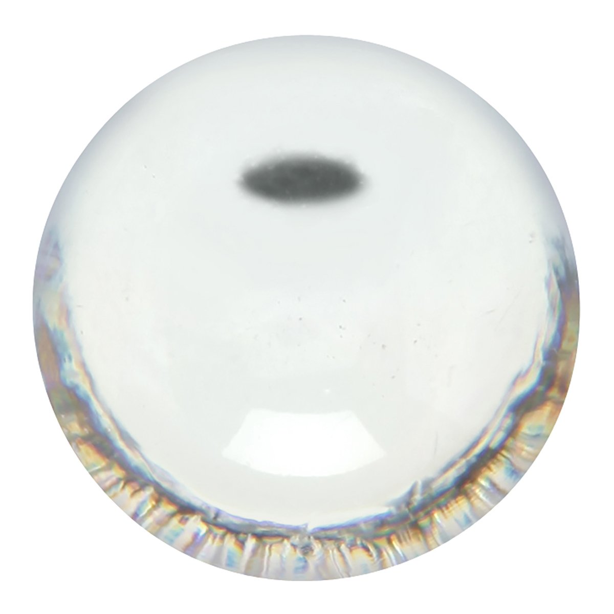 Hickory Hardware Crystal Palace Collection Cabinet Knobs - 1-3/16 Inch Lucite Knobs for Kitchen Cabinets, Drawers & Bathroom Hardware (1 Pack) - Perfect for Modern Home Renovation & DIY Furniture Upgrade