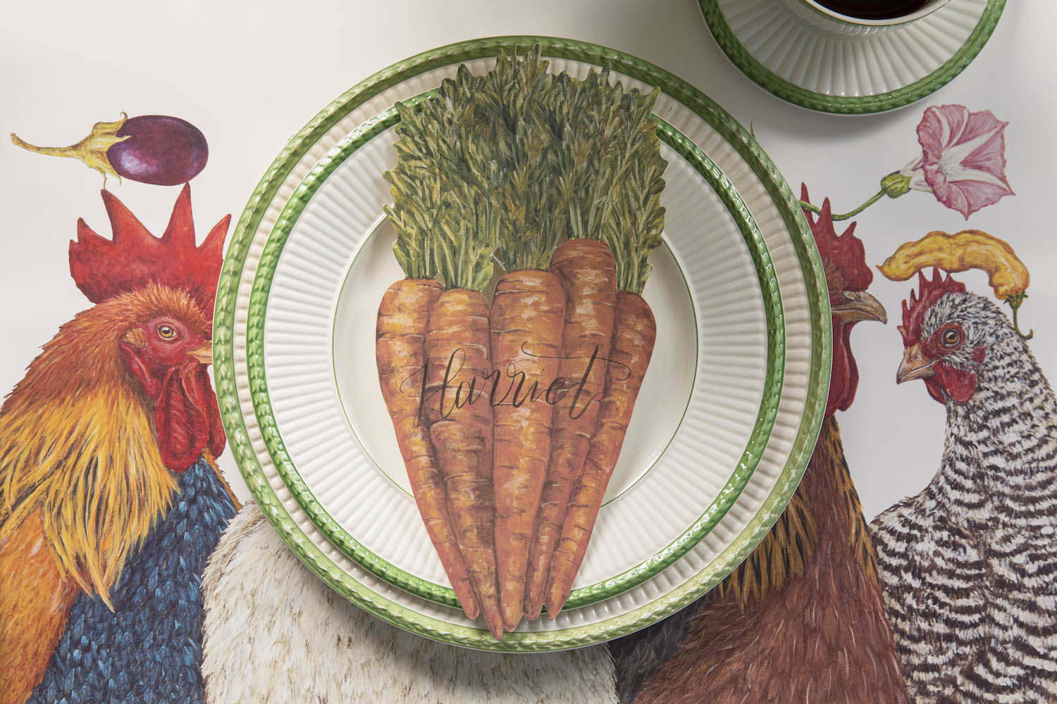 Fresh Carrots Table Accent Decor - Perfect for Farmhouse, Rustic & Country Style Home Decor | Kitchen, Dining Room & Party Centerpiece