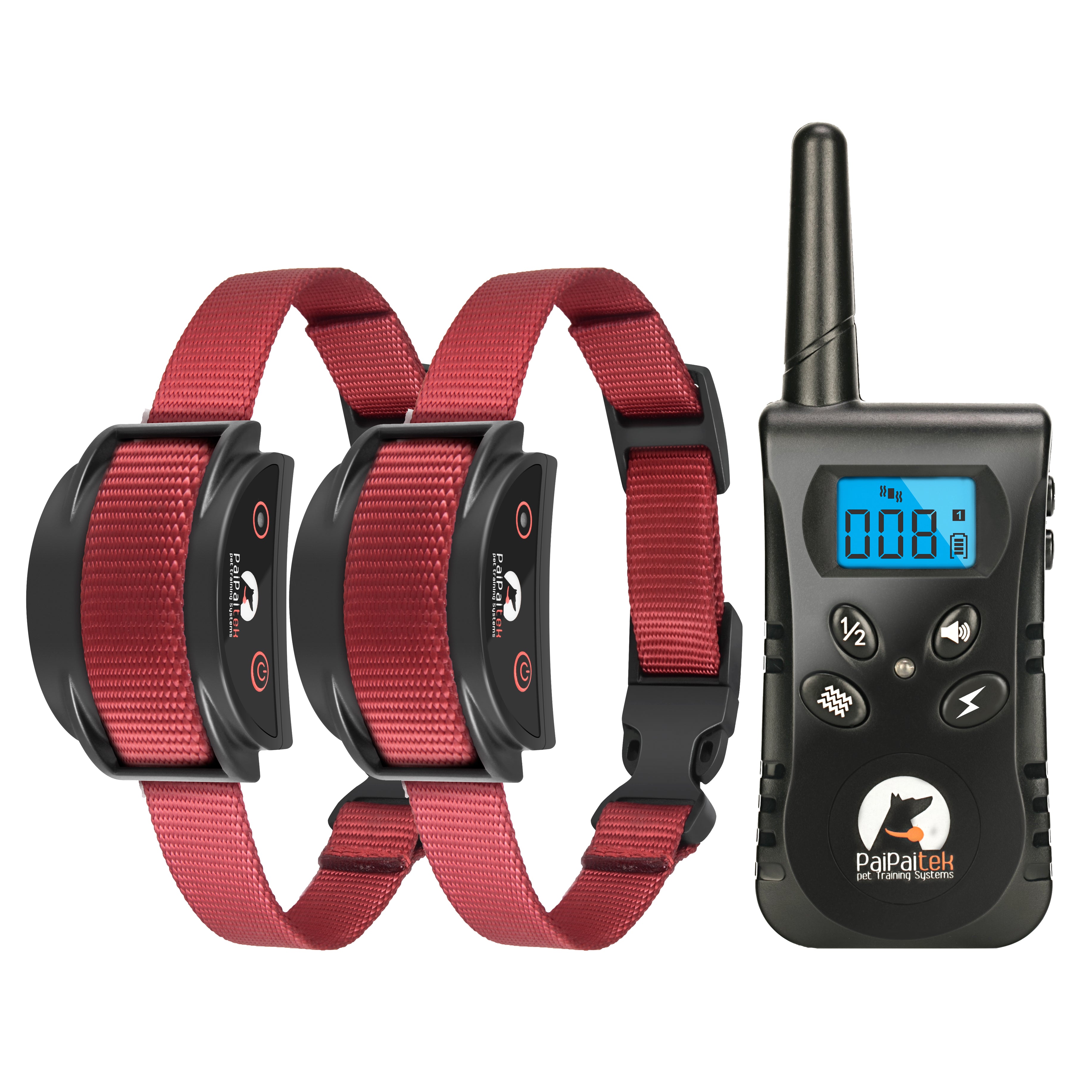 PD 520S Remote Dog Training Collar with Shock, Vibration & Beep - 1000ft Range, Waterproof, Rechargeable - Perfect for Obedience Training, Behavior Correction & Outdoor Adventures