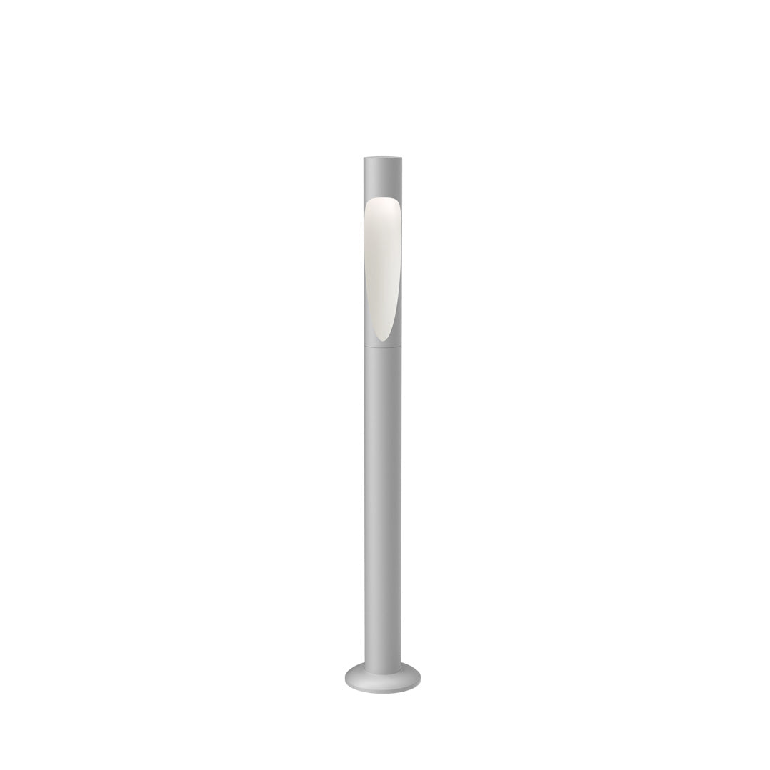 Flindt Outdoor Garden Bollard Light - Durable Solar Powered LED Landscape Lighting for Pathways, Driveways, and Yards - Weather-Resistant Decorative Post Light for Home & Commercial Use