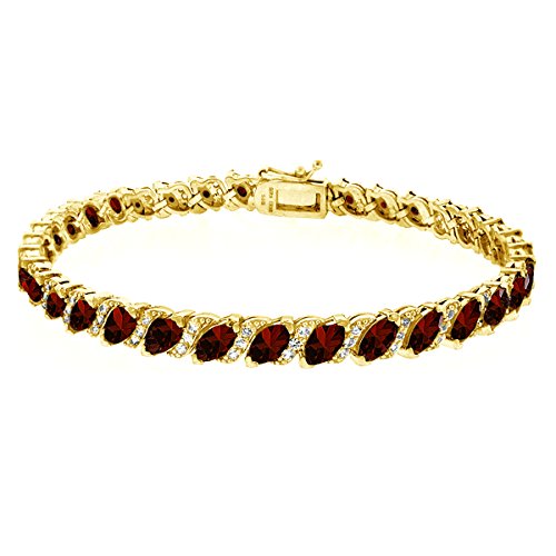 Garnet - Gold Flashed