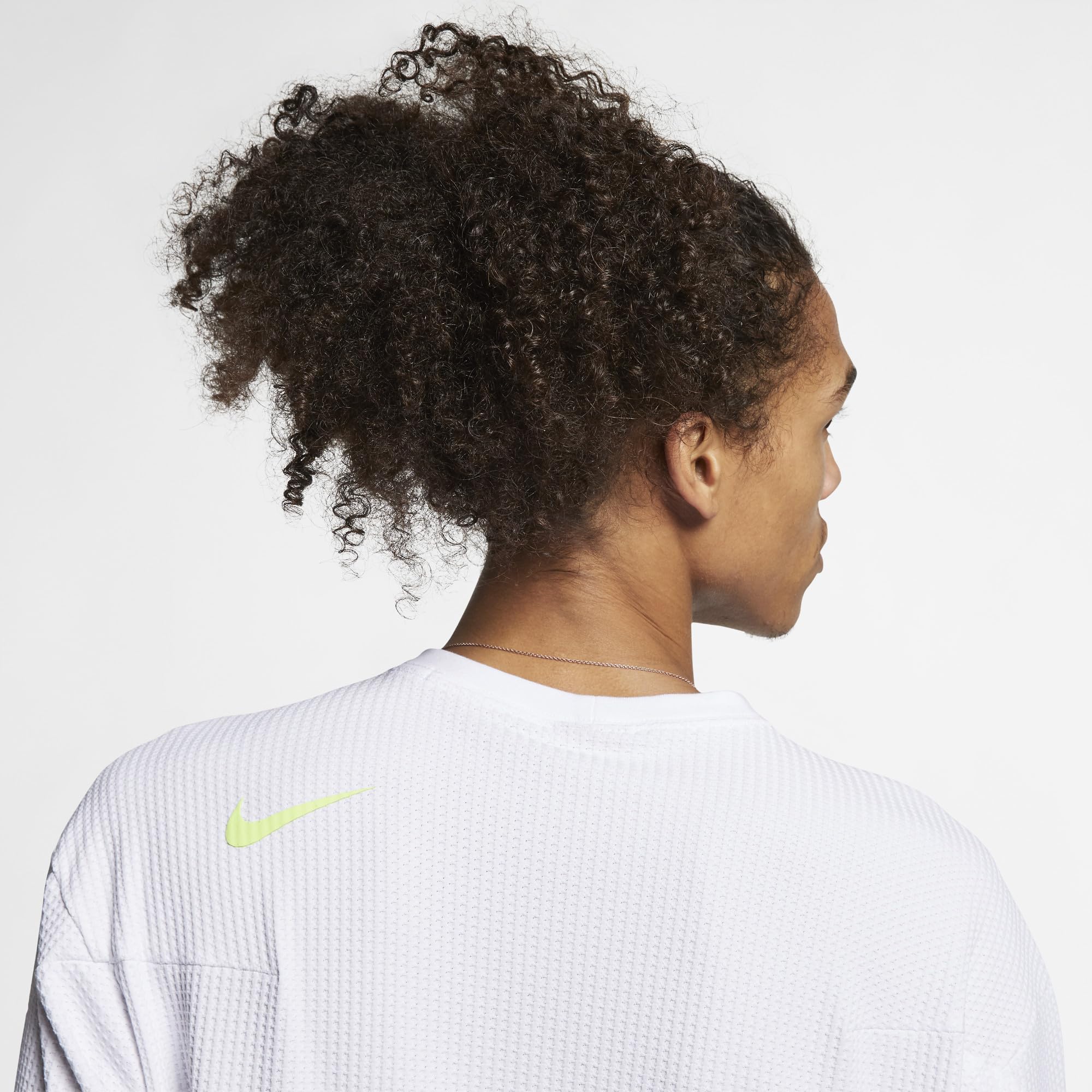 Nike Lab ACG Men's Long-Sleeve Top - Breathable Performance Shirt for Hiking & Outdoor Activities (White, Large)