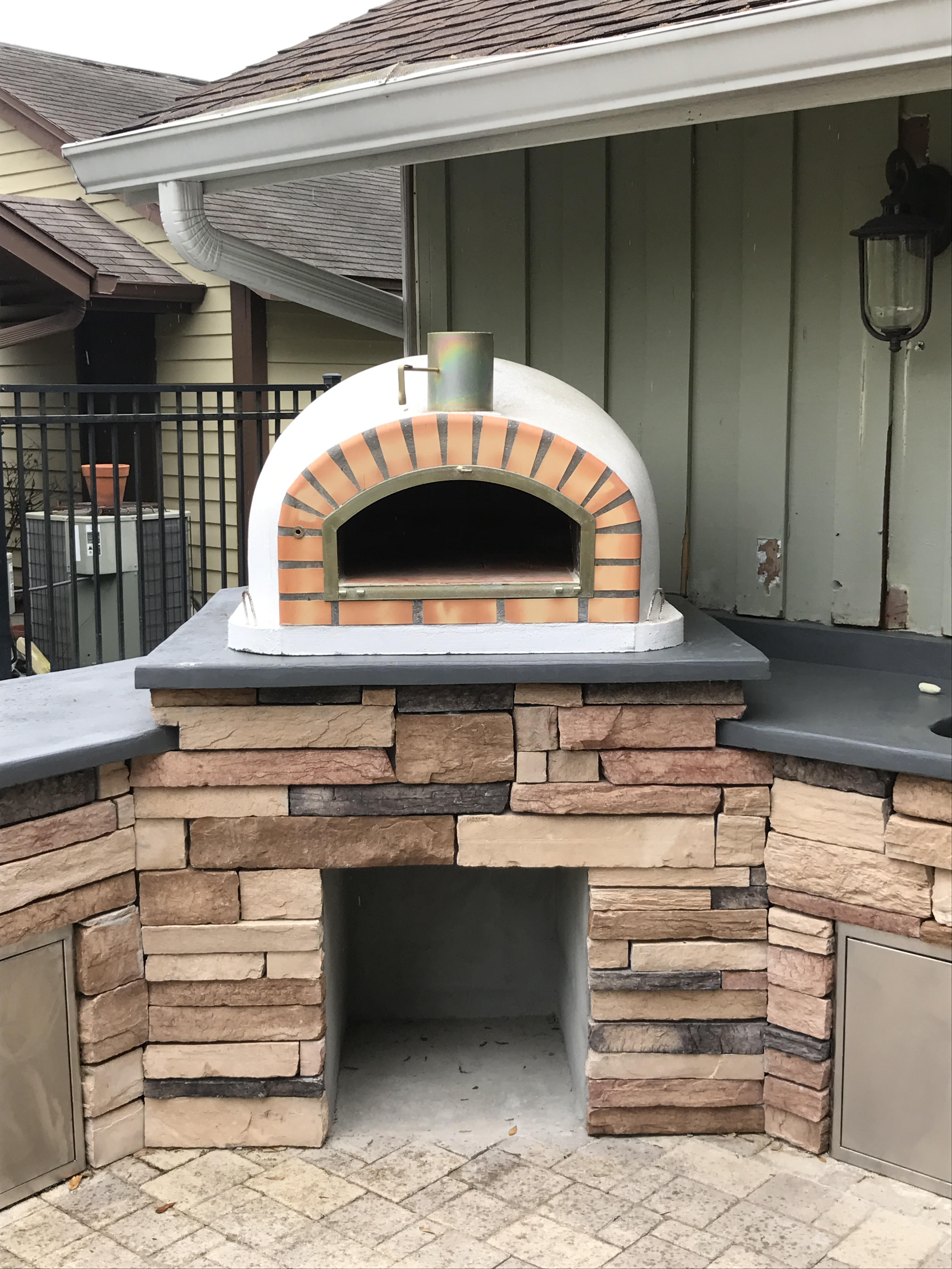 Professional PIZZAIOLI Wood Fired Pizza Oven for Outdoor Cooking - Perfect for Backyard, Patio, and Camping - Authentic Italian Pizza Maker