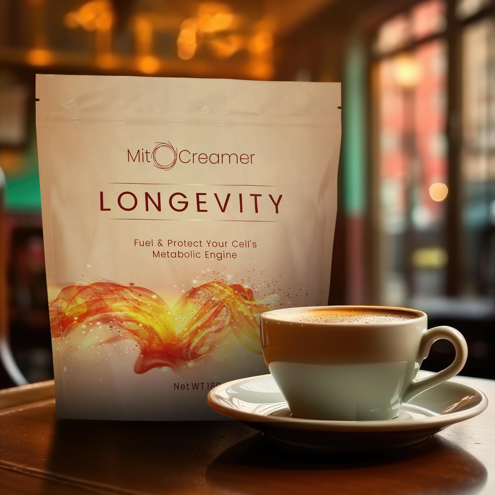 Lifeboost Longevity Mitocreamer - Best MCT Oil & Collagen Coffee Creamer Powder for Keto Diet - Dairy Free, Gluten Free, Sugar Free Energy Booster - Perfect for Morning Coffee, Workout Fuel & Low-Carb Lifestyle
