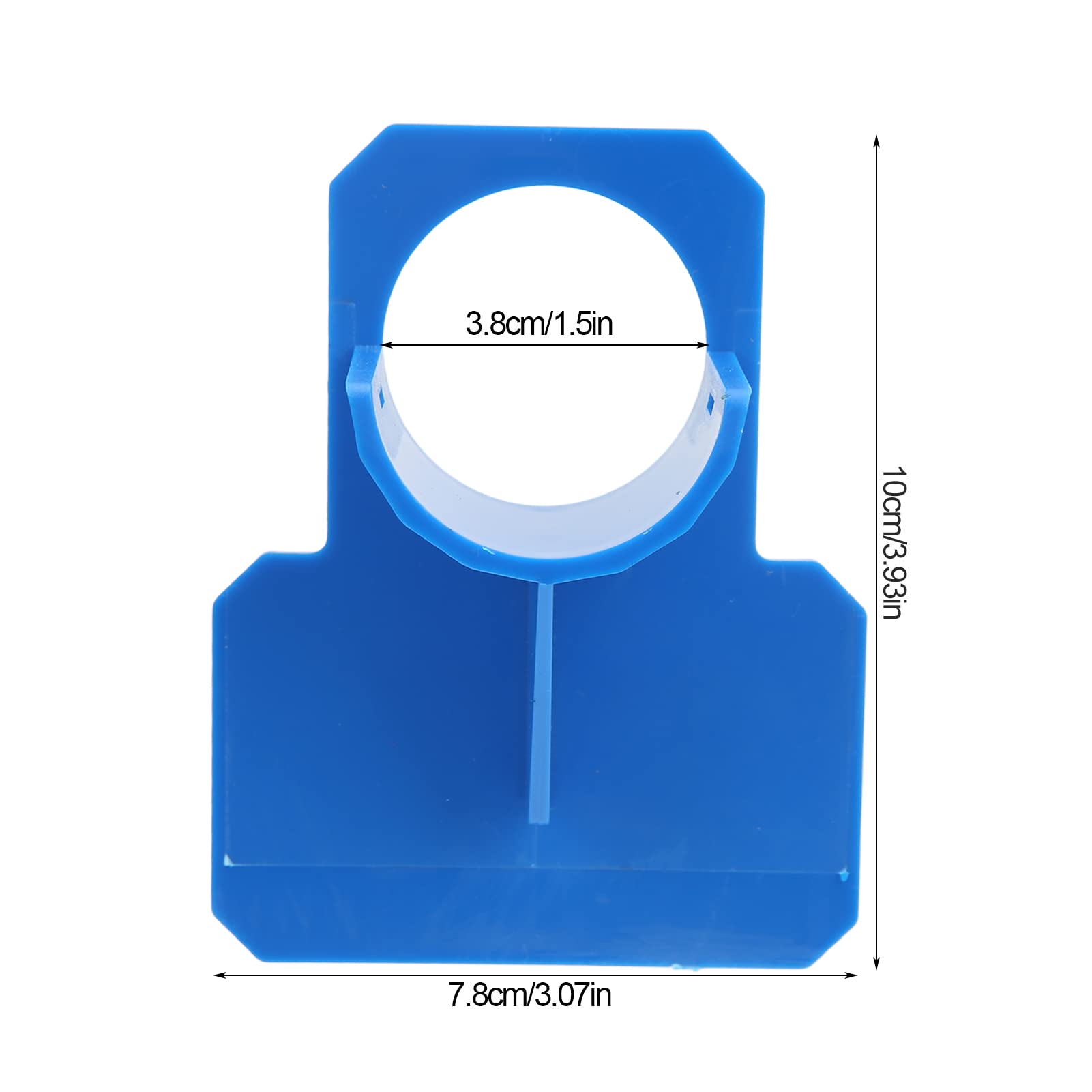 Blue Swimming Pool Pipe Holders with Cable Tie & Tape - Heavy Duty Ground Pool Hose Support Brackets for Hot Tubs, Inground Pools & Above Ground Pools - Perfect for Pool Maintenance, Water Hose Organization & Outdoor Pool Equipment Storage