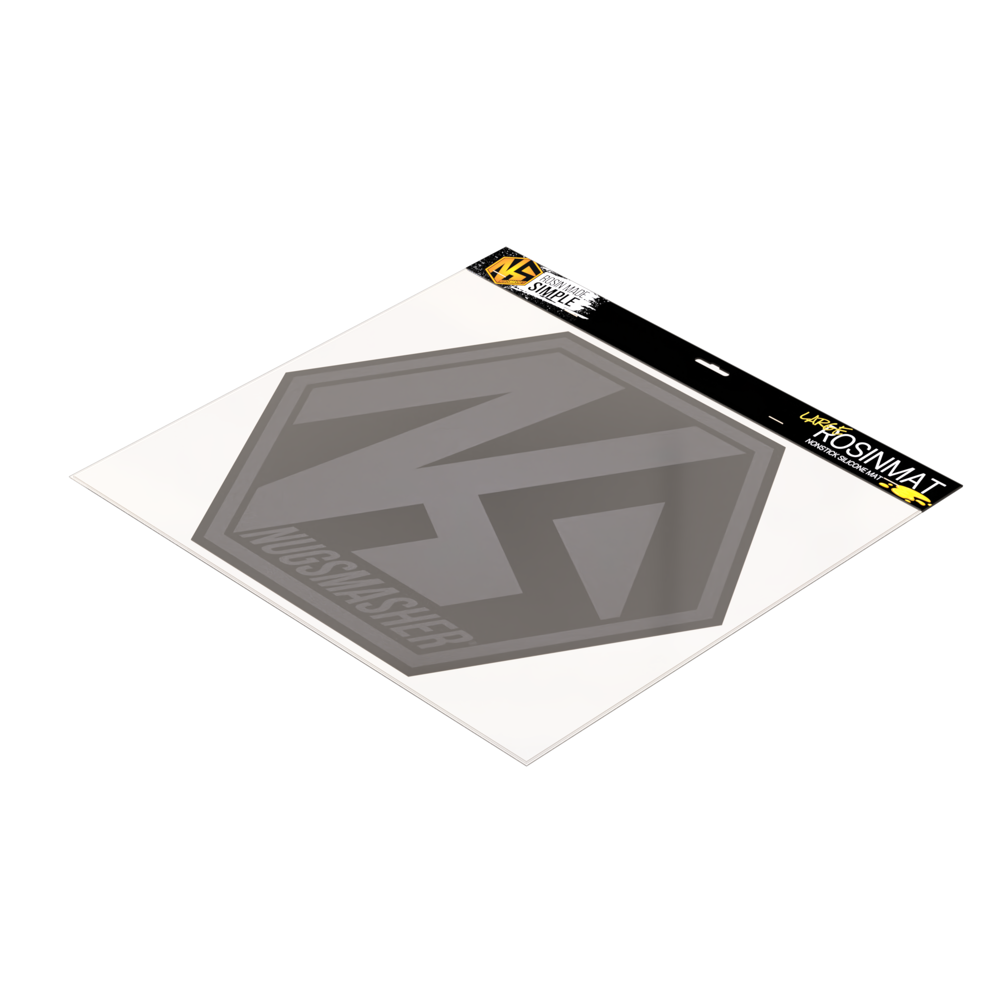 NugSmasher Premium Silicone Dab Mat for Concentrates - Non-Slip, Heat-Resistant, Easy to Clean - Perfect for Dabbing, Wax, Oil & Resin Use at Home or Studio