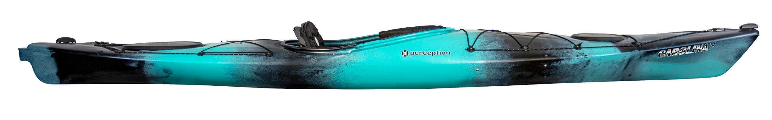 Perception Carolina 14 - Sit Inside Touring Kayak for Adults | Lightweight & Stable Recreational Kayak for Lakes, Rivers & Coastal Paddling