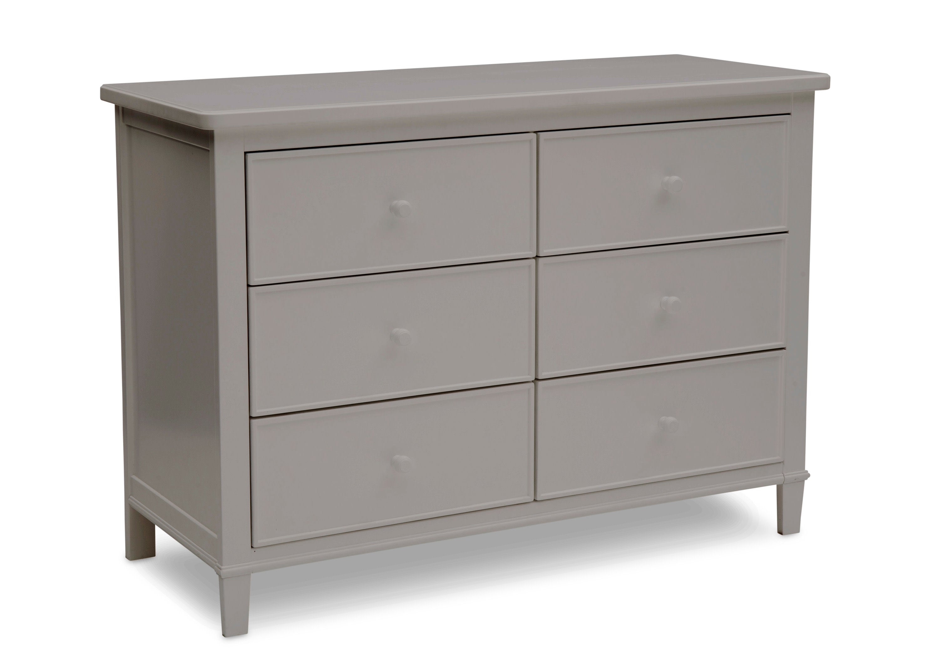 Haven 6-Drawer Dresser with Interlocking Drawers - Sturdy Wooden Chest of Drawers for Bedroom Storage & Organization - Perfect for Master Bedroom, Guest Room or Nursery Closet