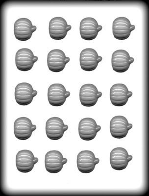 Halloween Mini Pumpkin Hard Candy Mold HS-3004 - Silicone Baking Mold for DIY Chocolate, Candy, Soap Making - Perfect for Halloween Party Favors, Treats & Decorations