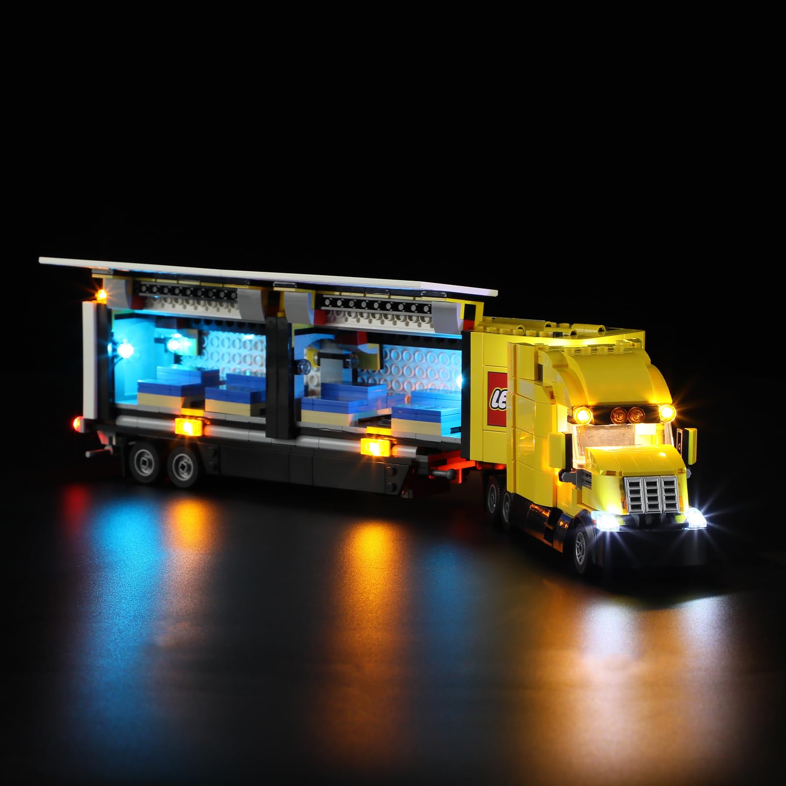 LIGHTAILING LED Light Kit for LEGO 60440 Yellow Delivery Truck - Compatible Building Blocks Model - Perfect for LEGO Enthusiasts & DIY Projects - Enhance Your LEGO Display at Home or Office