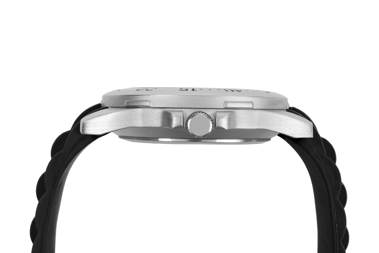 SunTime Men's Sport Watch with 20mm Silicone Band - Waterproof Digital Watch with Reflective Dial & Date Display - Perfect for College Students, Running, Gym & Outdoor Activities