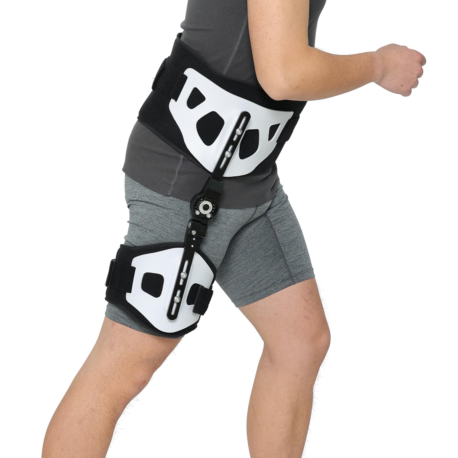 Orthomen Hip Abduction Brace - Post-Surgery Hip Protector Stabilizer for Joint Pain Relief & Compression Support - Ideal for Post-Op Recovery, Hip Dislocation & Arthritis Pain Management