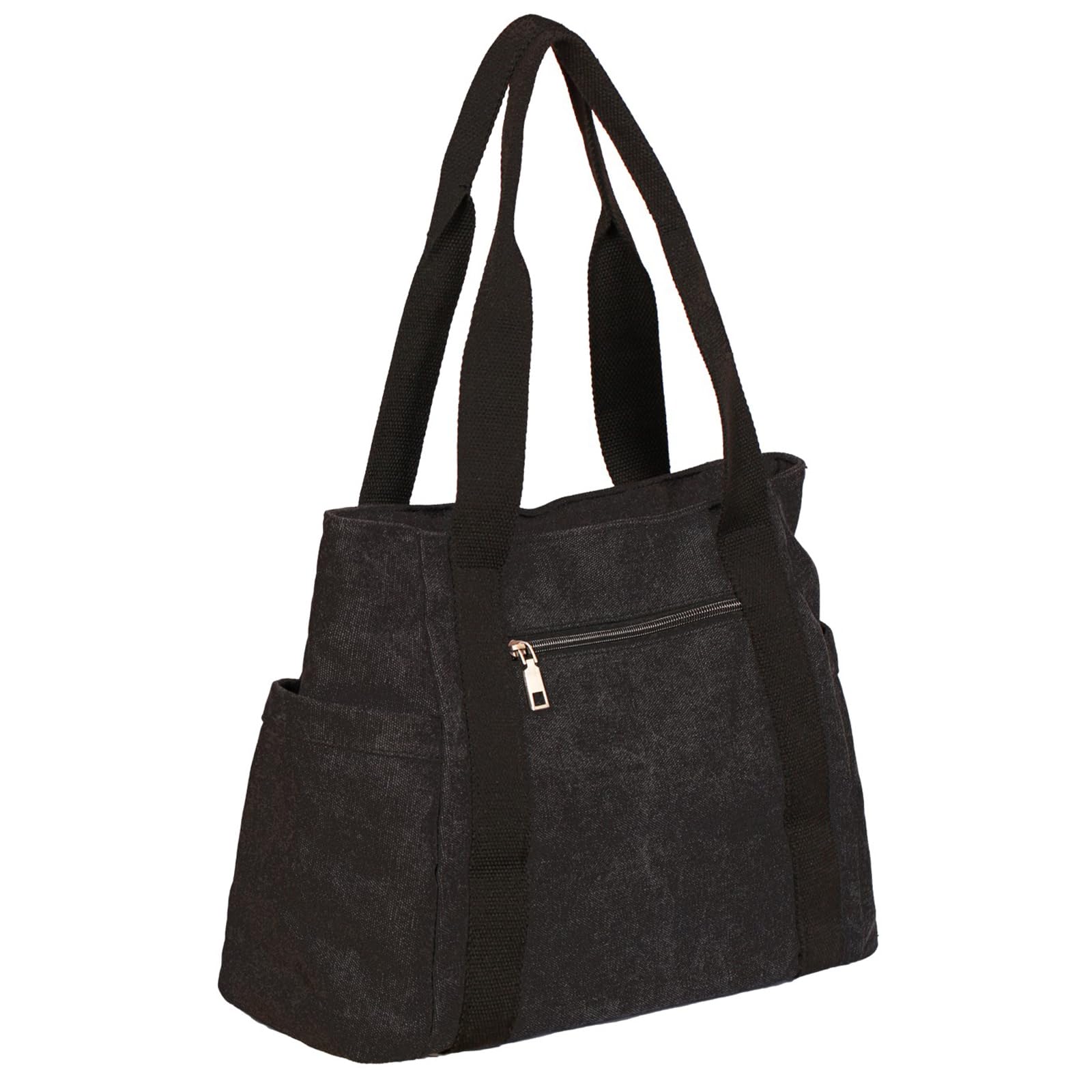 Stylish Women's Travel Handbag with Zipper & Multiple Pockets - Medium Size Work Tote & Beach Purse - Perfect for Commuting, Vacation & Daily Use