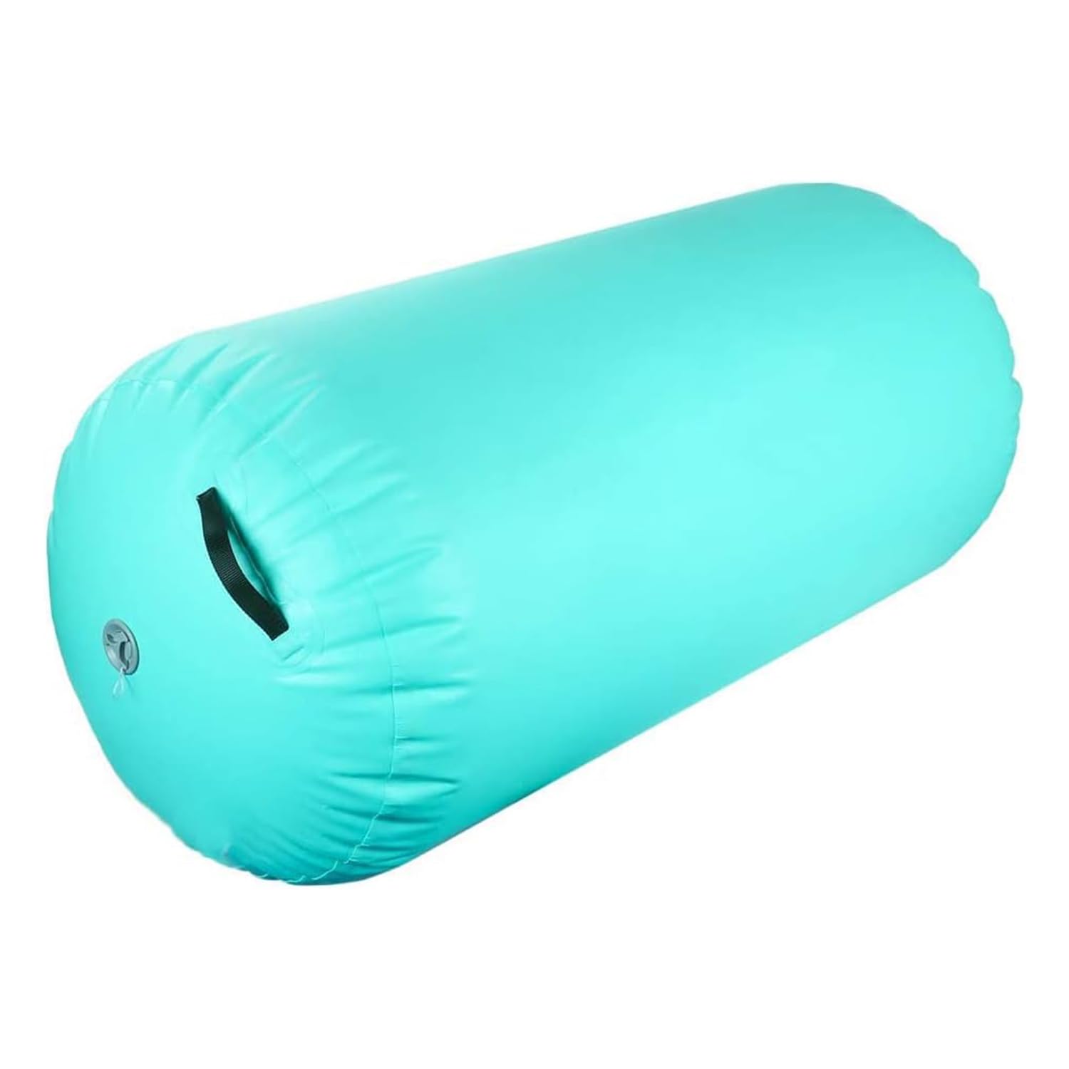 Inflatable Air Roller Gymnastics Barrel - Tumbling Training Mat for Back Handsprings, Stretching & Yoga | Home Gym Equipment for Kids & Adults | Perfect for Gymnastics Practice, Physical Therapy & Fitness Training