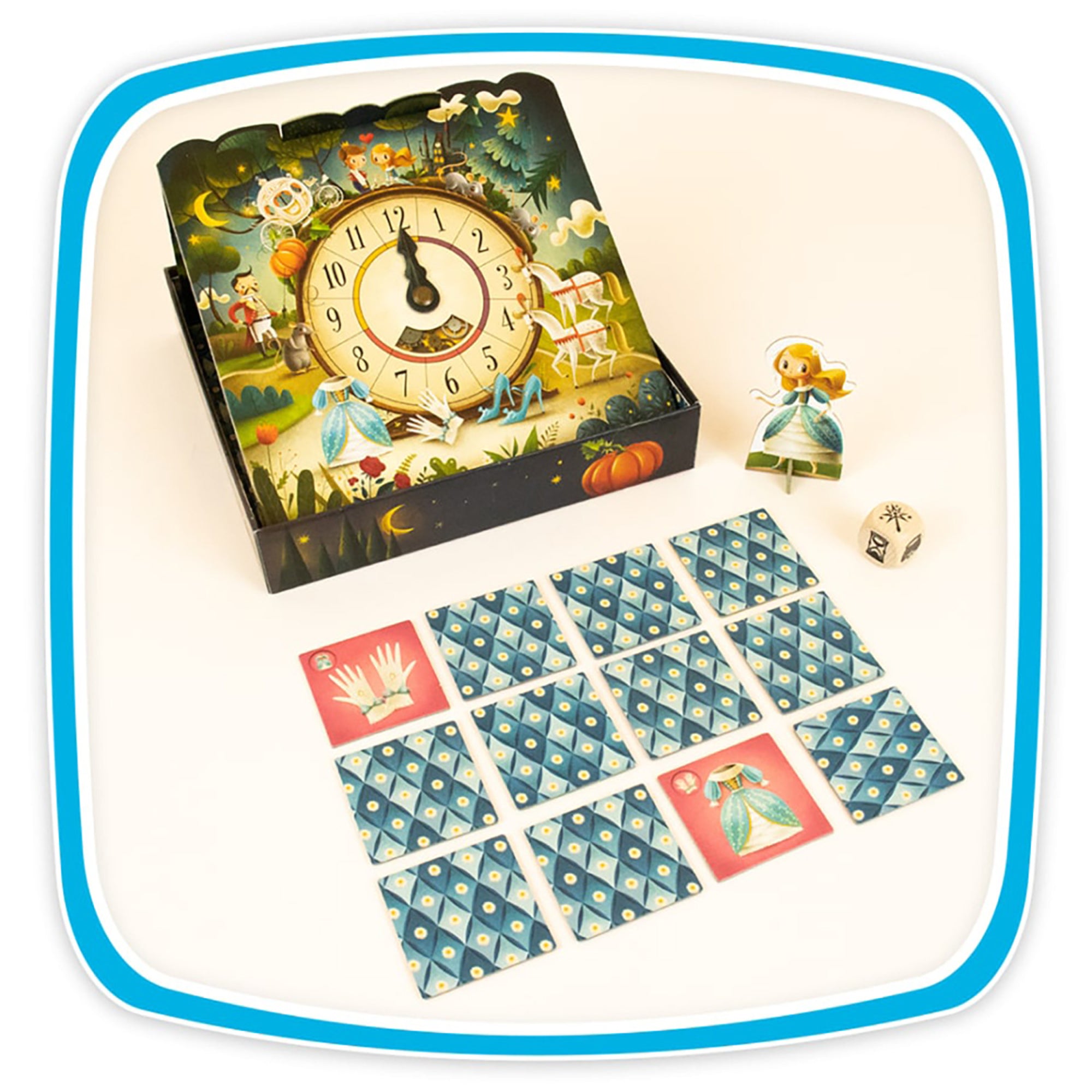 FoxMind Cinderella Memory Board Game - Cooperative Fairy Tale Adventure for Kids & Family Game Night - Perfect for Birthday Parties & Indoor Activities