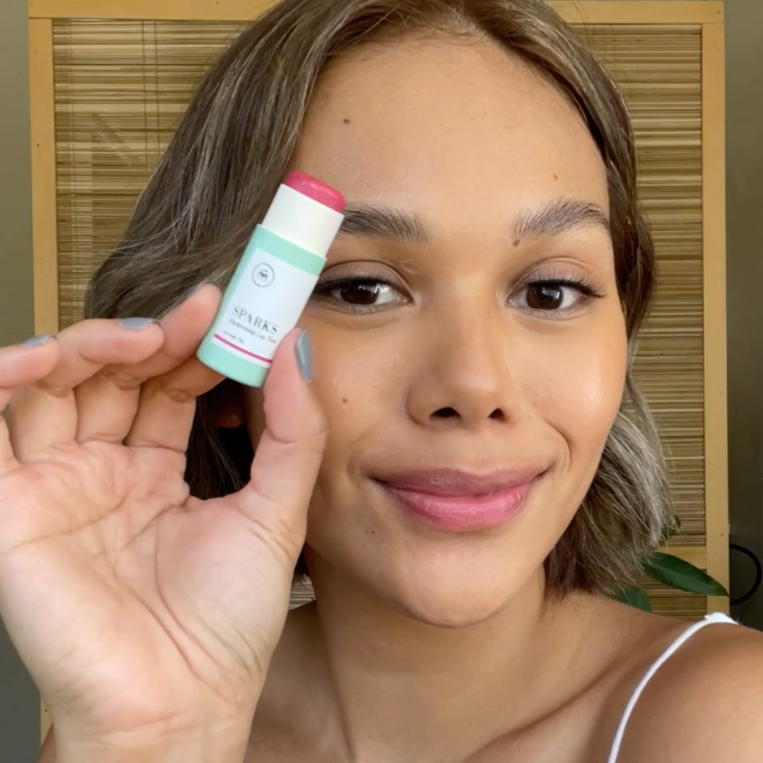 Natural Tinted Coconut Lip Balm - Moisturizing & Nourishing Lip Care with SPF 15 - Perfect for Daily Hydration, Outdoor Activities & Makeup Looks