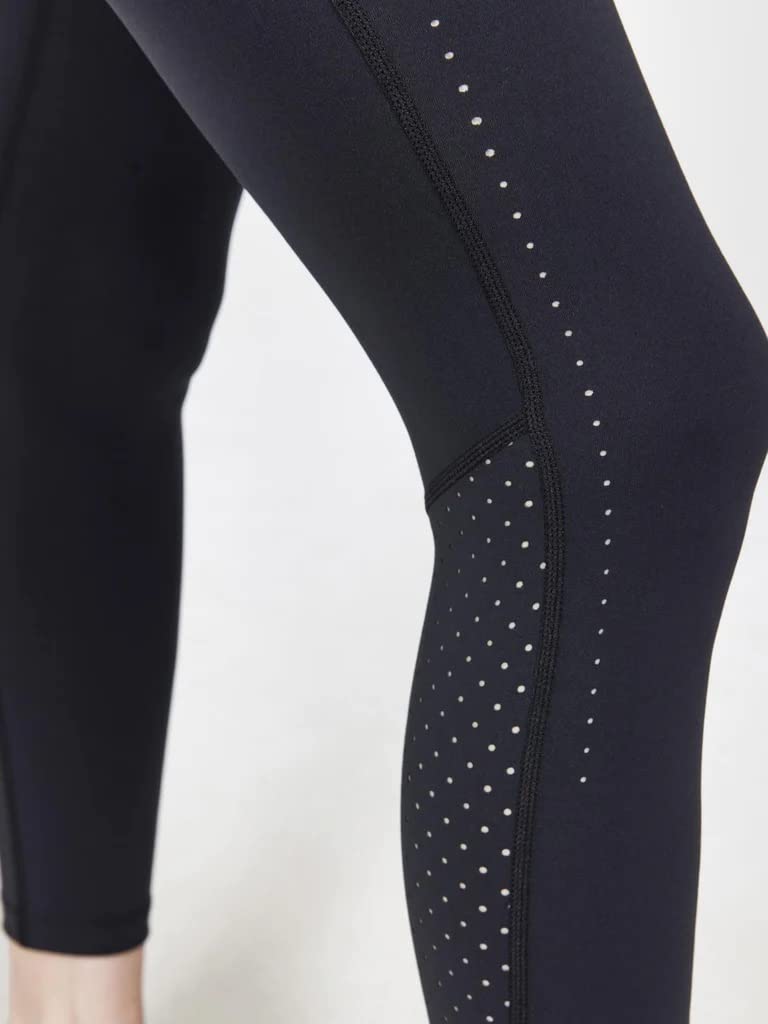 Craft Sportswear Women's ADV Charge Perforated High Waist Workout Leggings – Running, Yoga & Gym Tights for Women | Perfect for Training, Fitness & Active Lifestyle