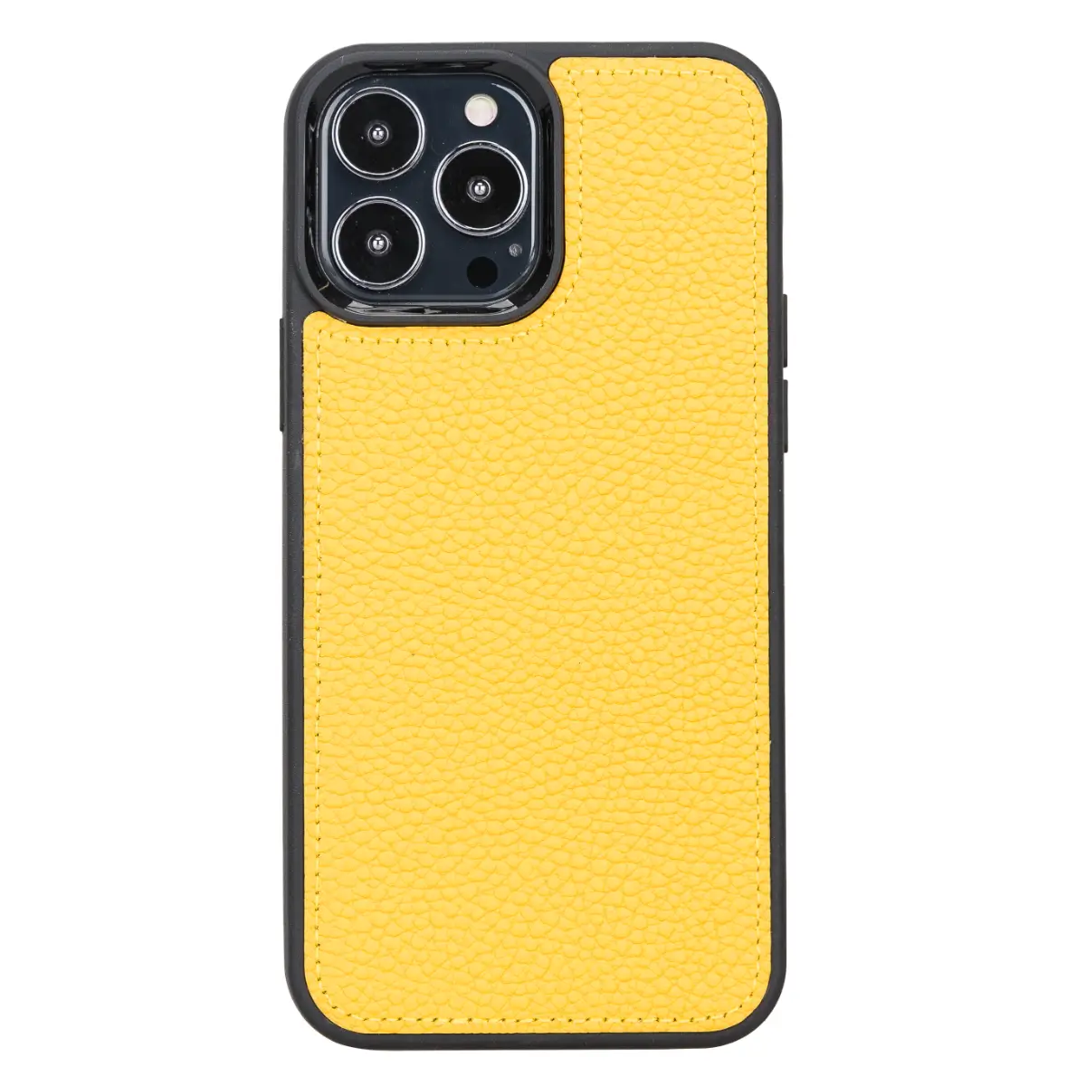 Premium Yellow Leather Wallet Case for iPhone 13 Pro Max - Slim Protective Cover with Card Slots | Perfect for Everyday Use, Travel & Business (2023 Model)