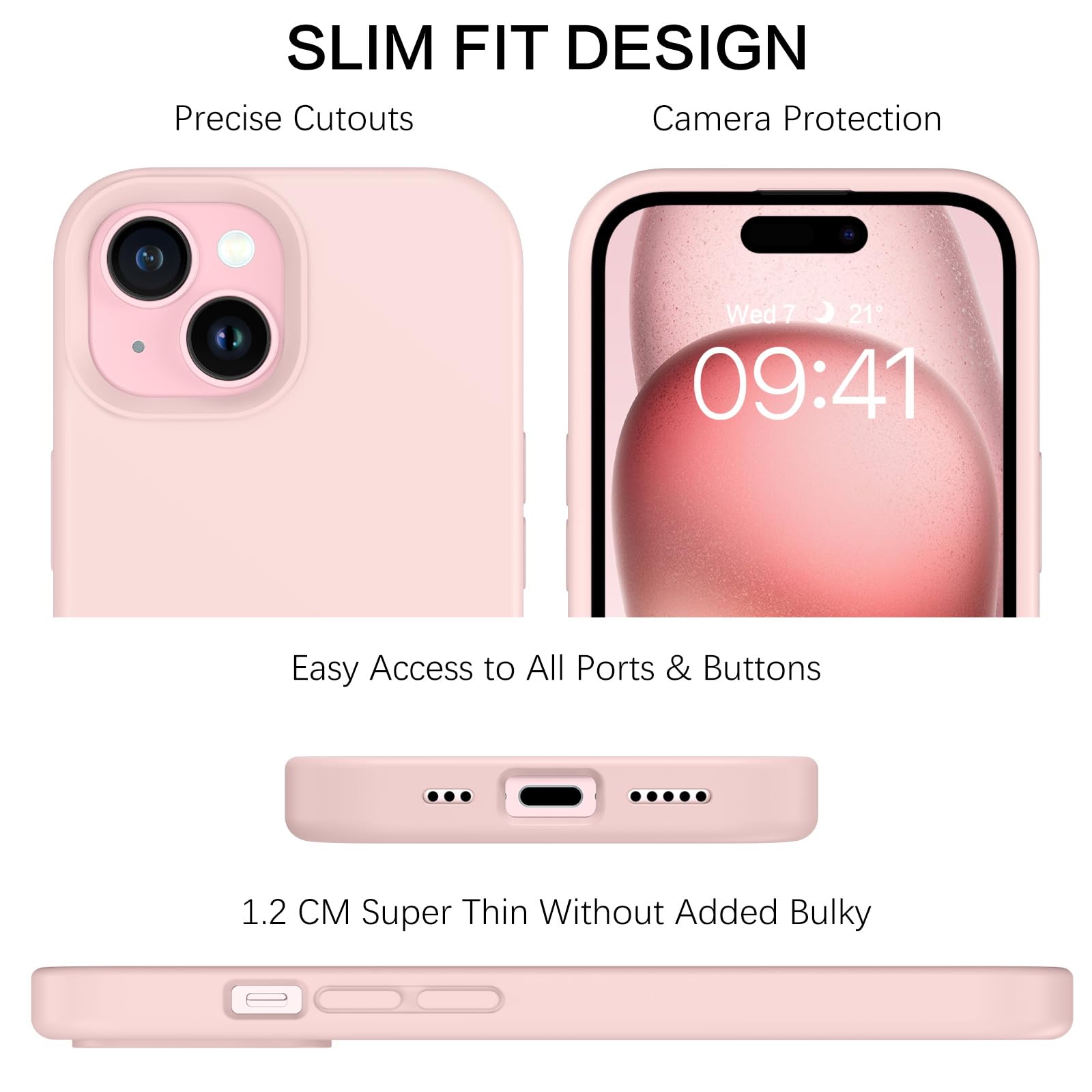 BENTOBEN iPhone 15 Case 6.1