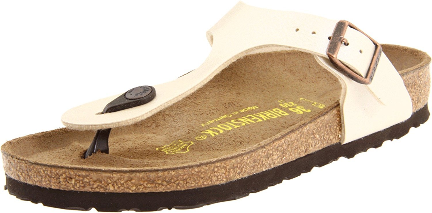Birkenstock Women's Gizeh Sandals - Comfortable Cork Footbed Slides for Casual Wear, Beach & Summer Outfits